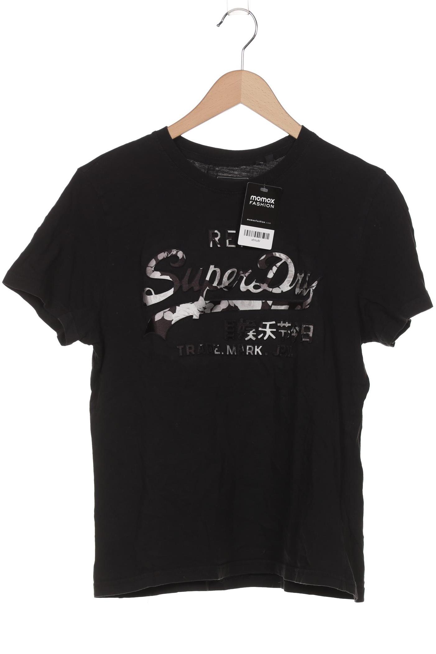 

Superdry Damen T-Shirt, schwarz, Gr. 44