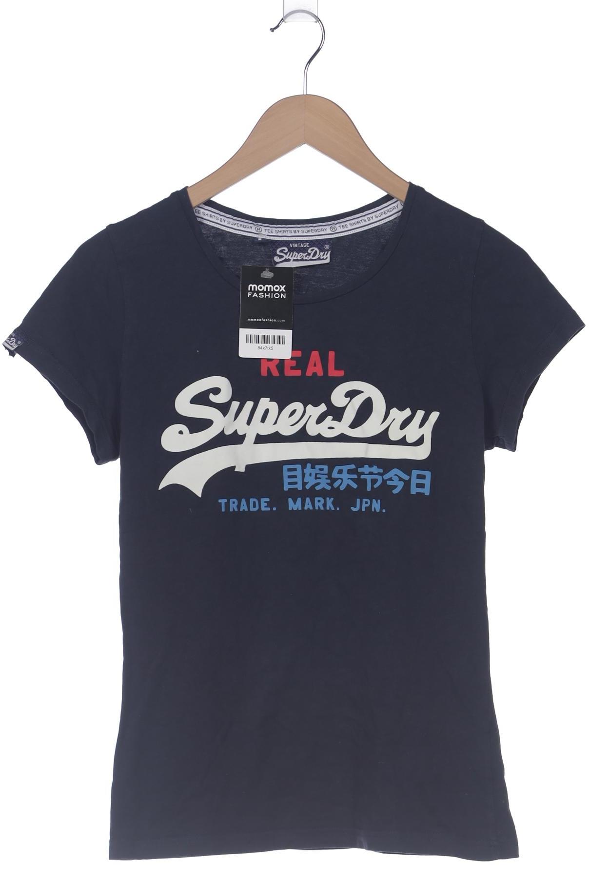 

Superdry Damen T-Shirt, marineblau, Gr. 42