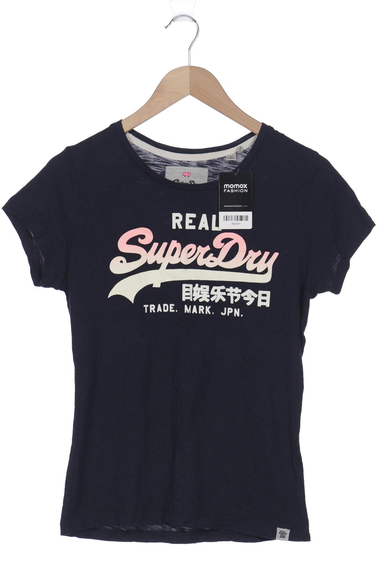 

Superdry Damen T-Shirt, marineblau, Gr. 42