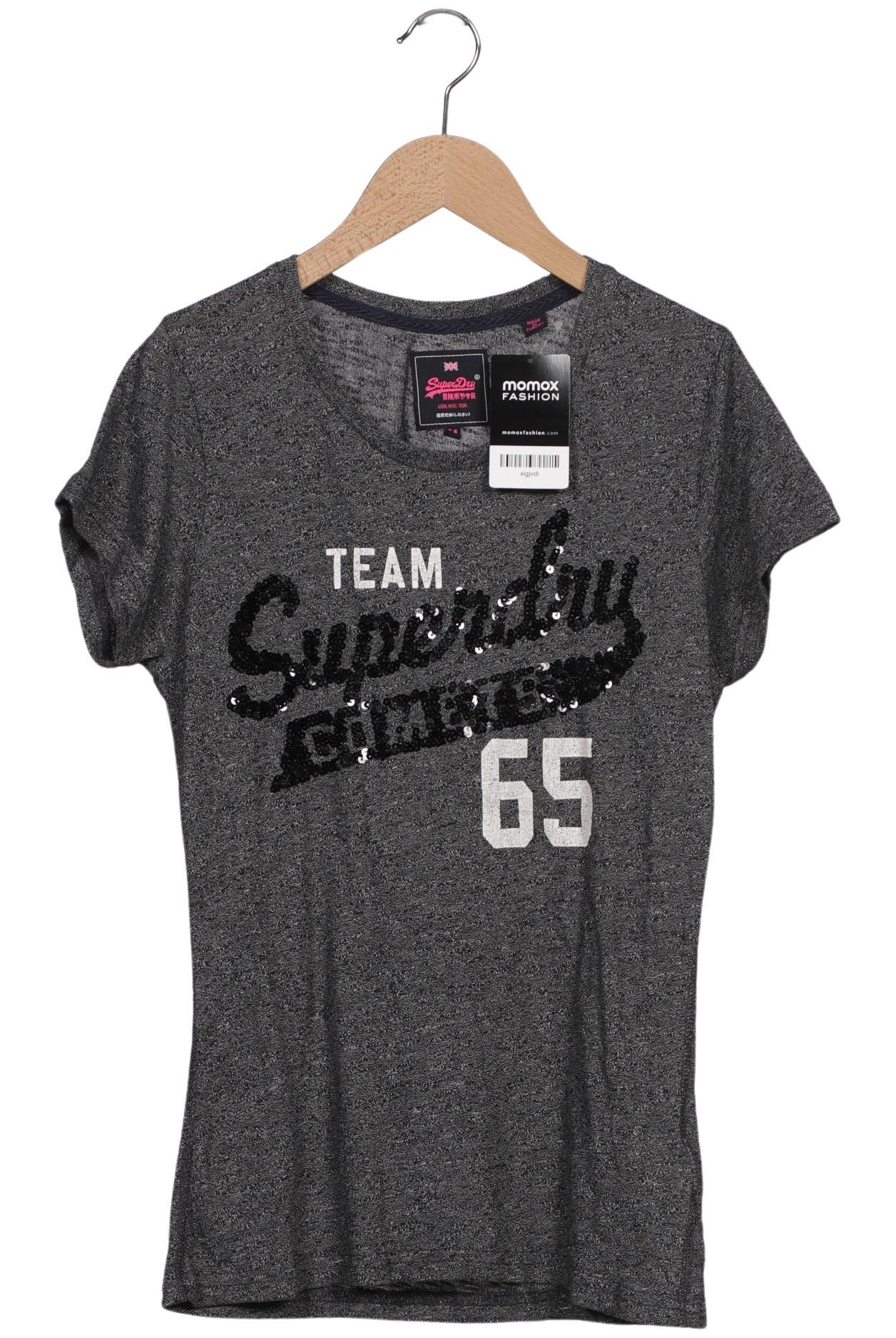 

Superdry Damen T-Shirt, grau, Gr. 38