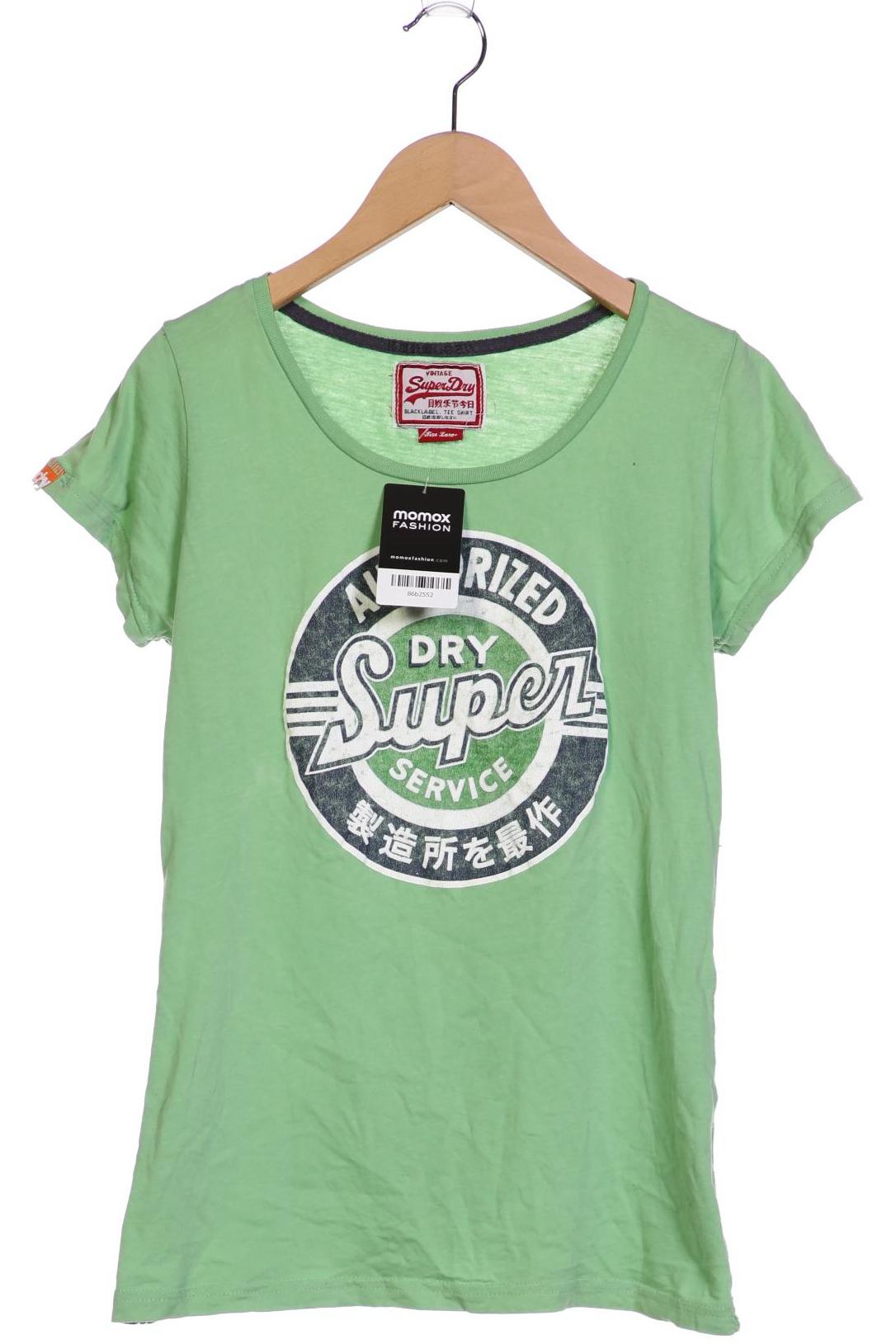 

Superdry Damen T-Shirt, hellgrün, Gr. 42
