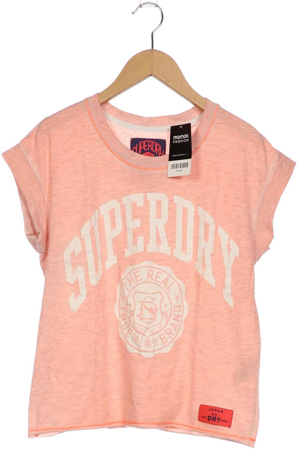 

Superdry Damen T-Shirt, orange, Gr. 36