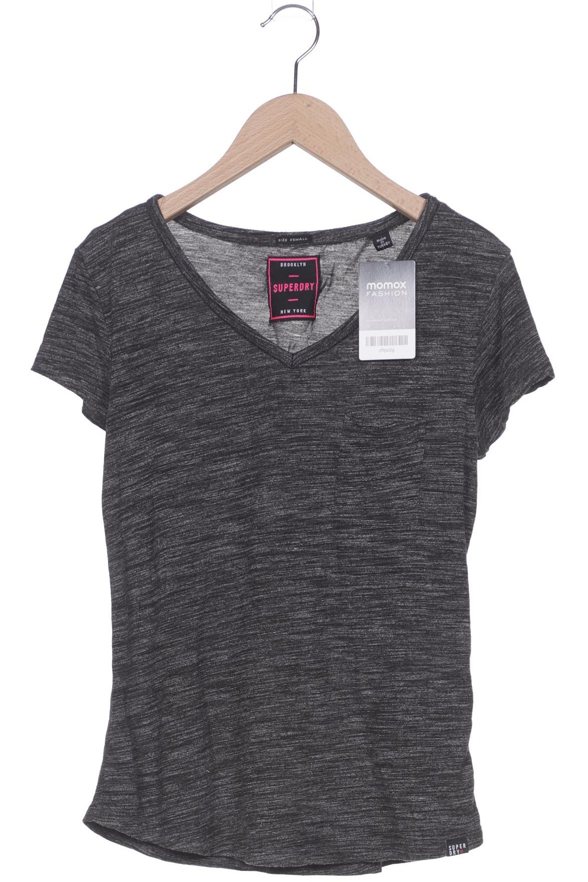 

Superdry Damen T-Shirt, grau, Gr. 34