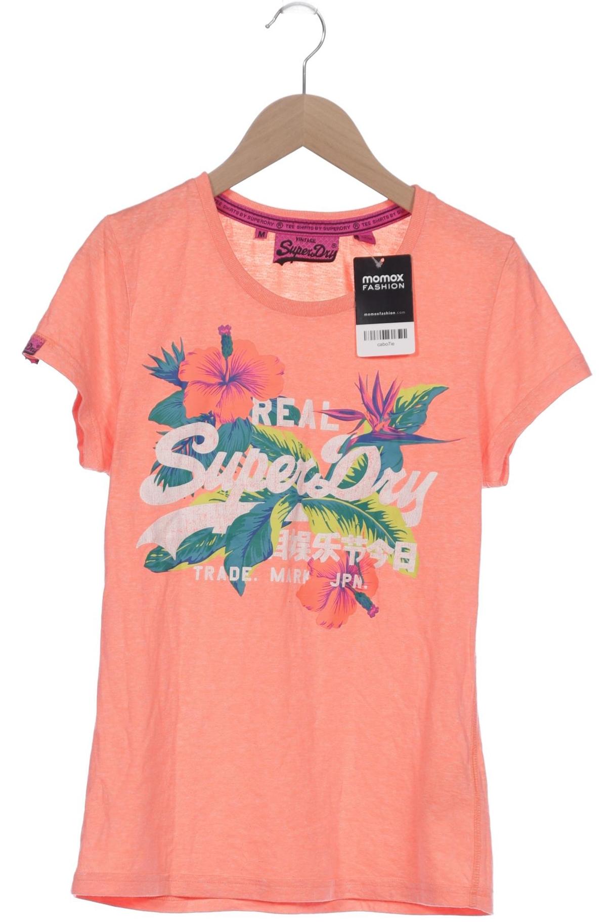 

Superdry Damen T-Shirt, orange, Gr. 12