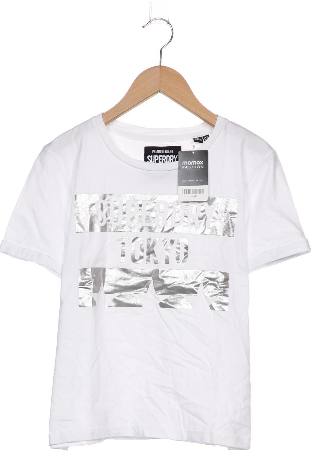 

Superdry Damen T-Shirt, weiß