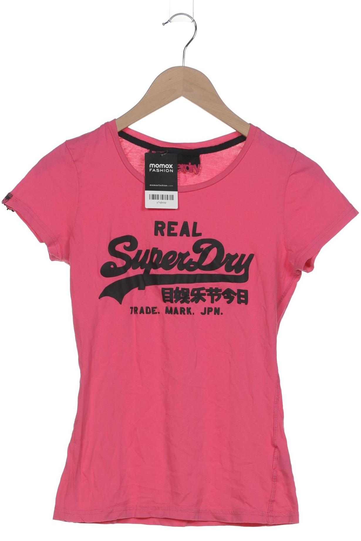 

Superdry Damen T-Shirt, pink, Gr. 36