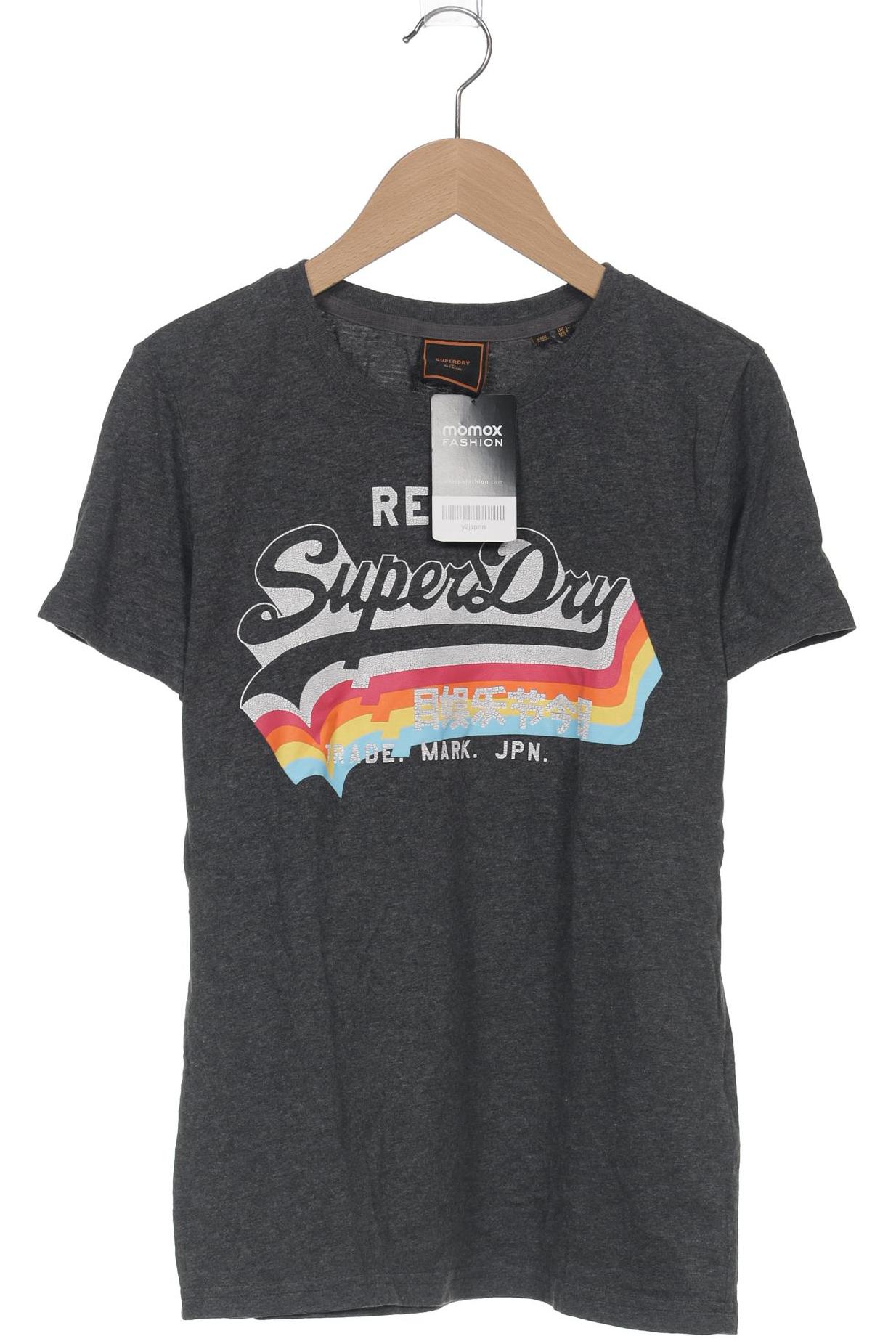 

Superdry Damen T-Shirt, grau, Gr. 38