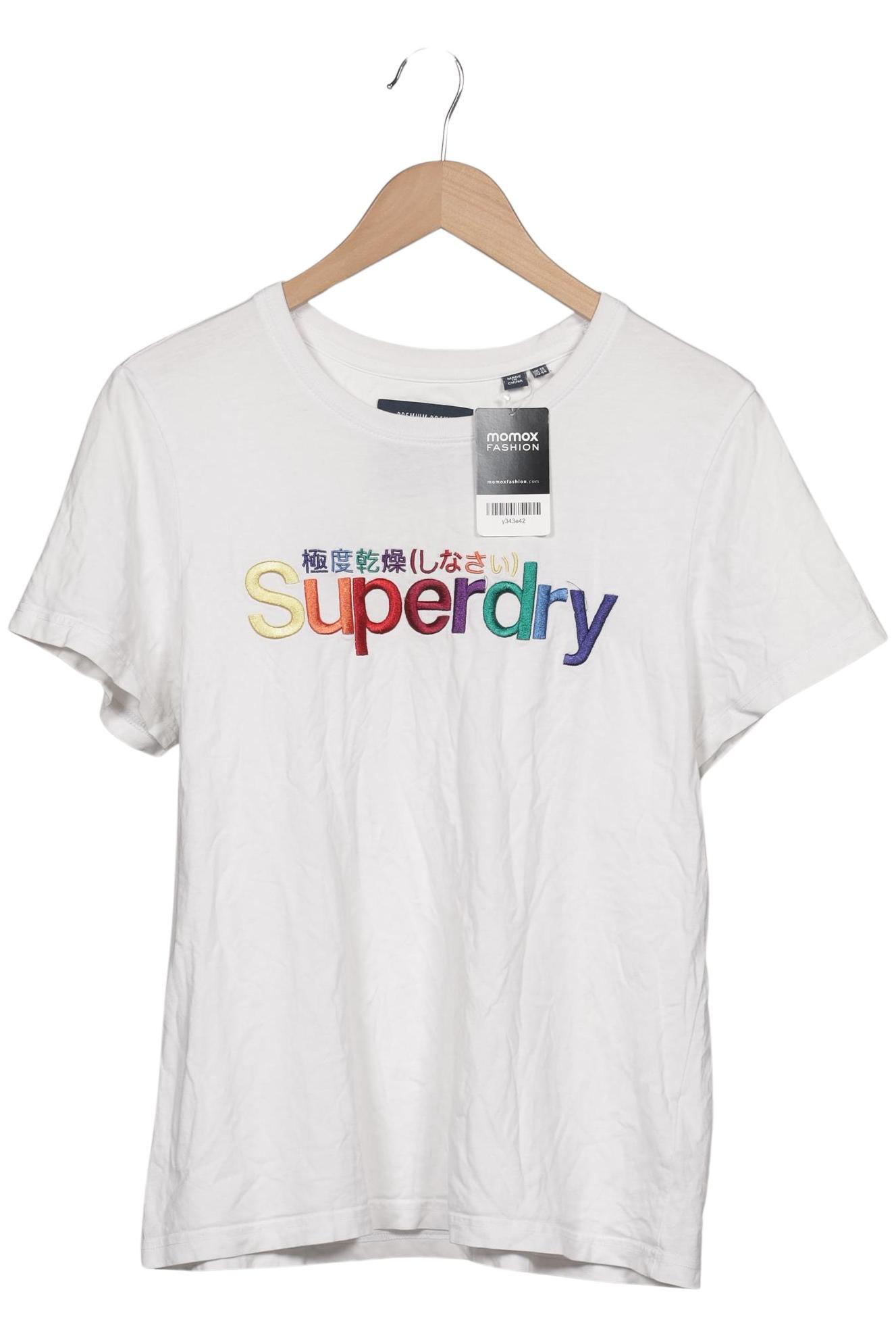 

Superdry Damen T-Shirt, weiß, Gr. 44