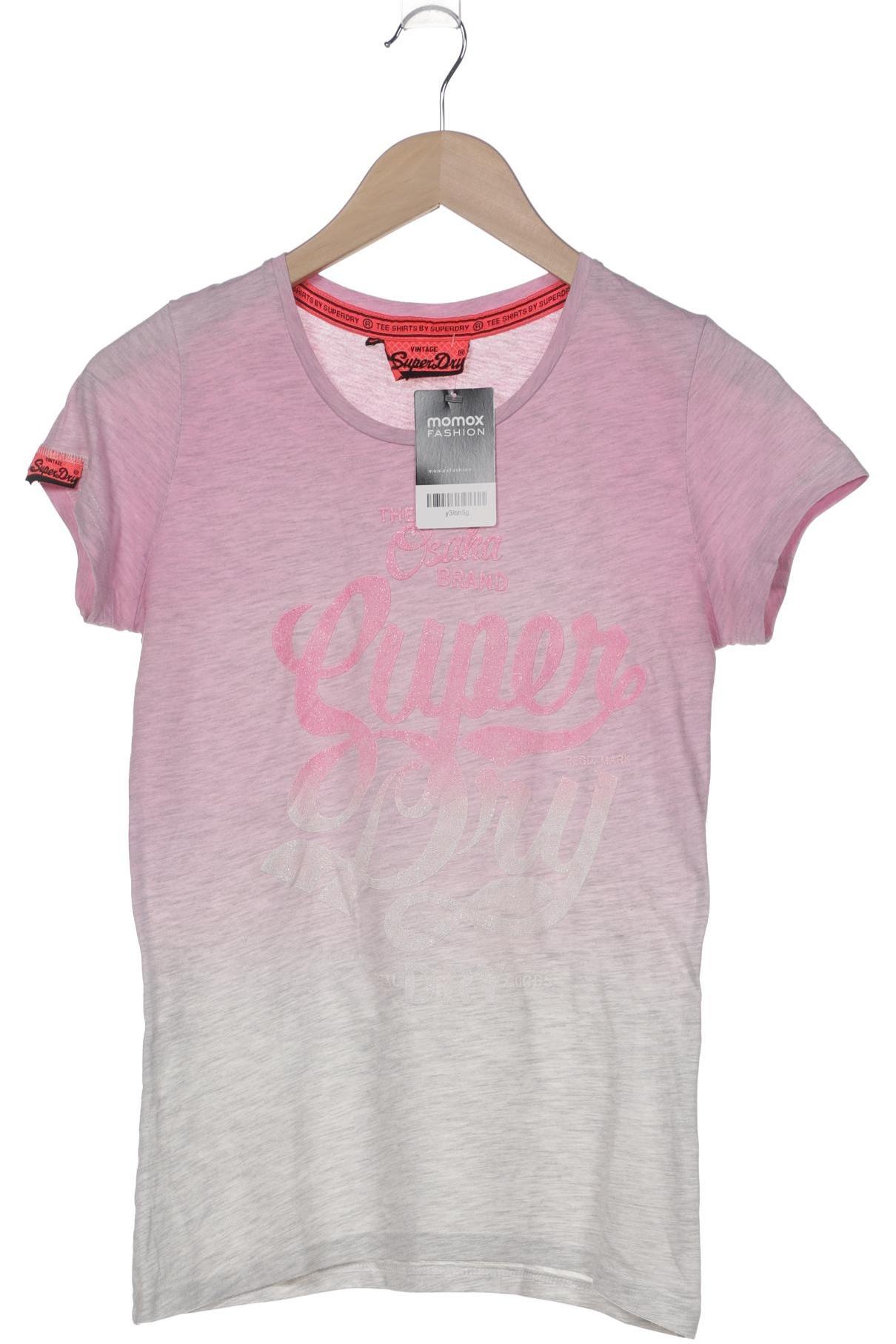 

Superdry Damen T-Shirt, pink, Gr. 36