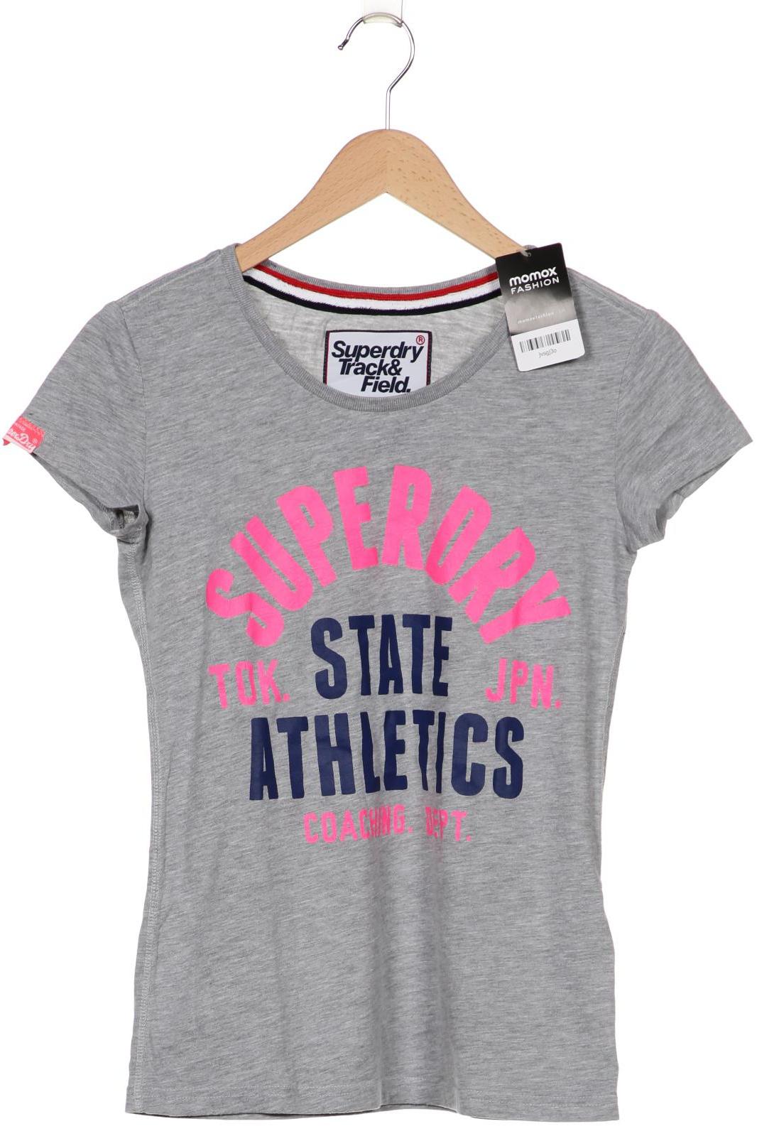 

Superdry Damen T-Shirt, grau, Gr. 34