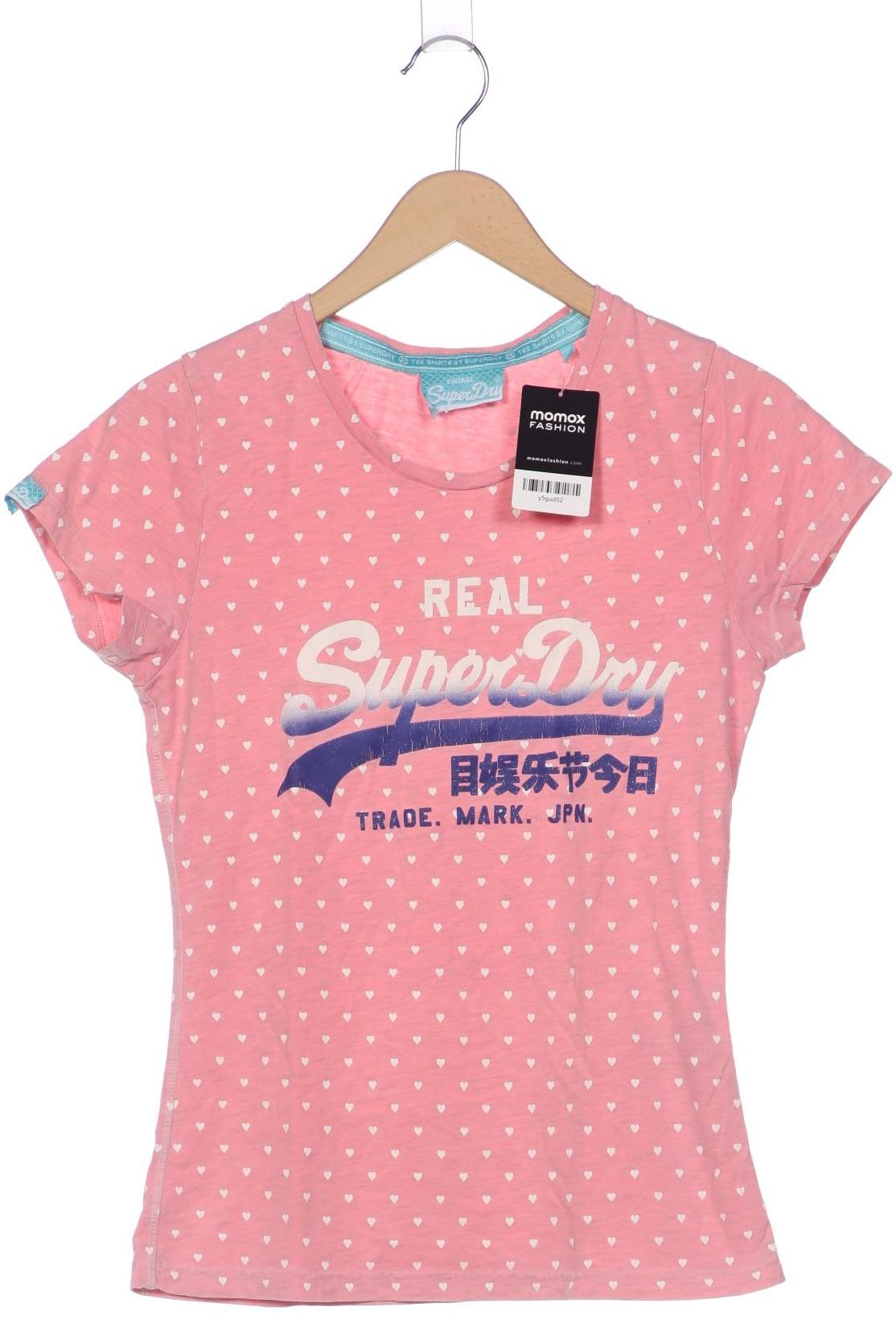 

Superdry Damen T-Shirt, pink, Gr. 36