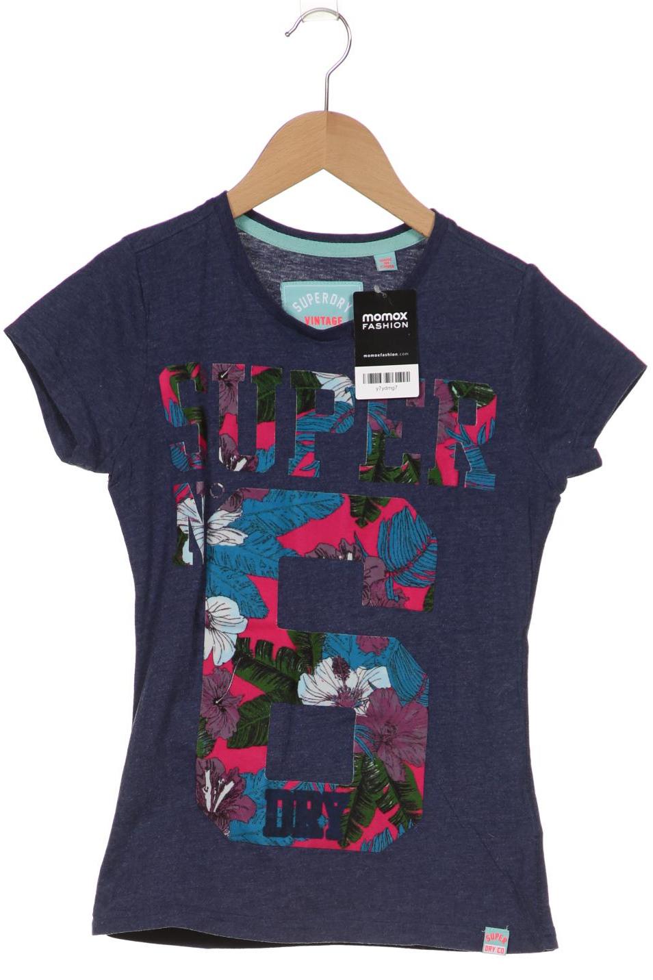 

Superdry Damen T-Shirt, marineblau