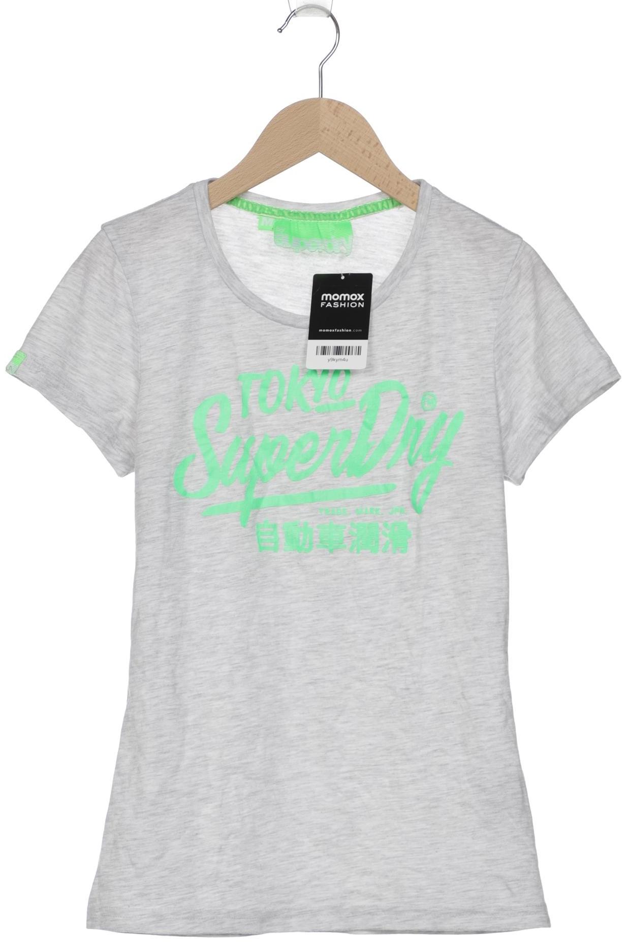 

Superdry Damen T-Shirt, grau, Gr. 38