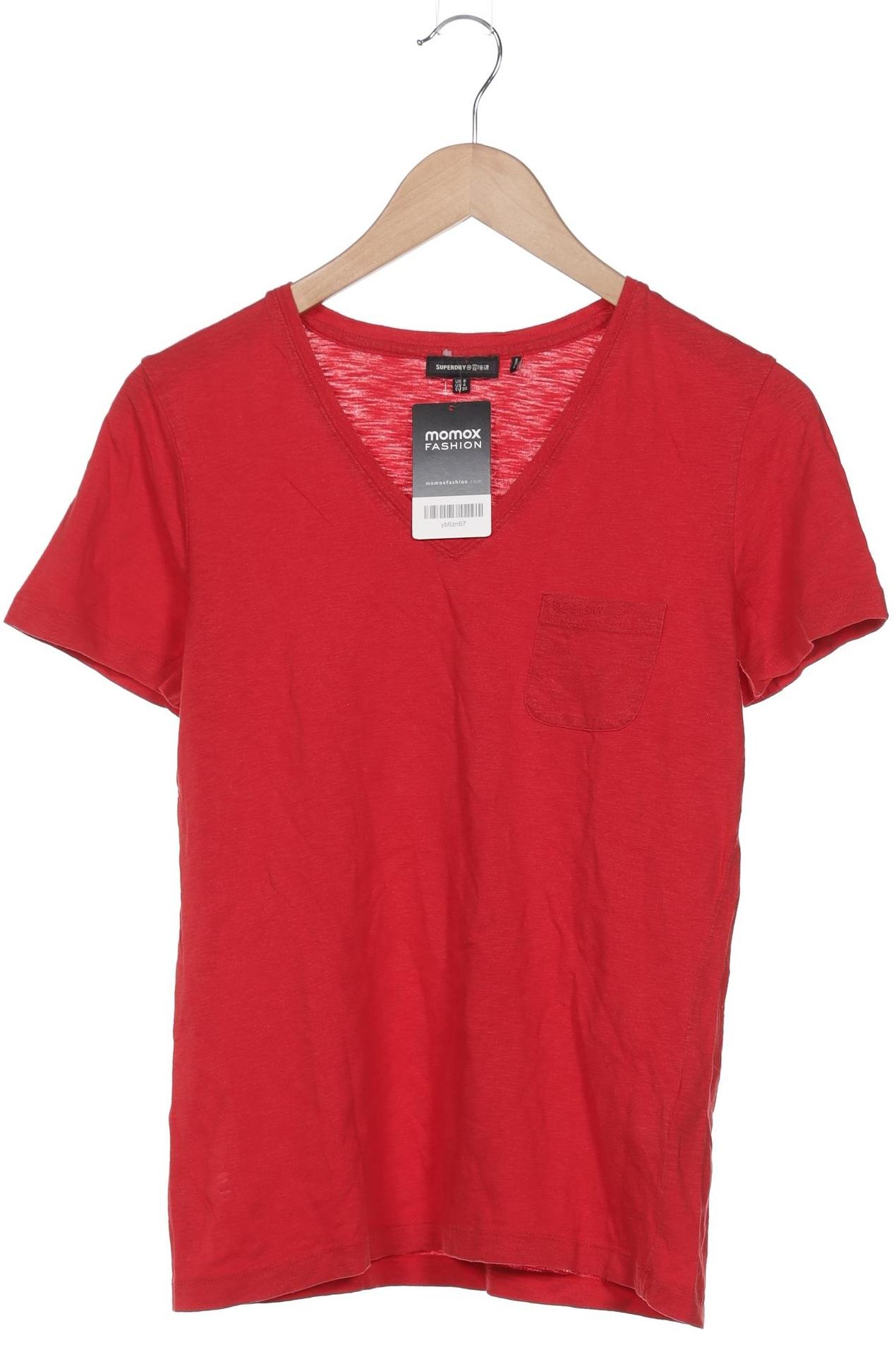 

Superdry Damen T-Shirt, rot, Gr. 36