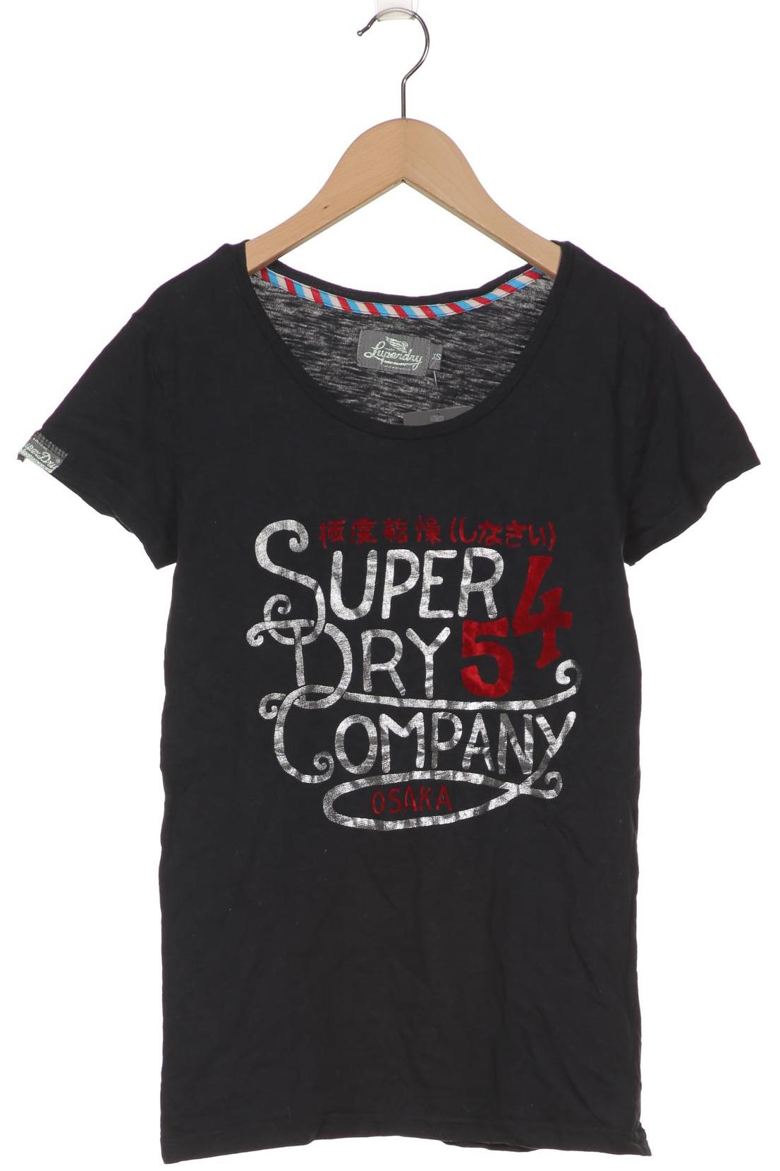 

Superdry Damen T-Shirt, marineblau