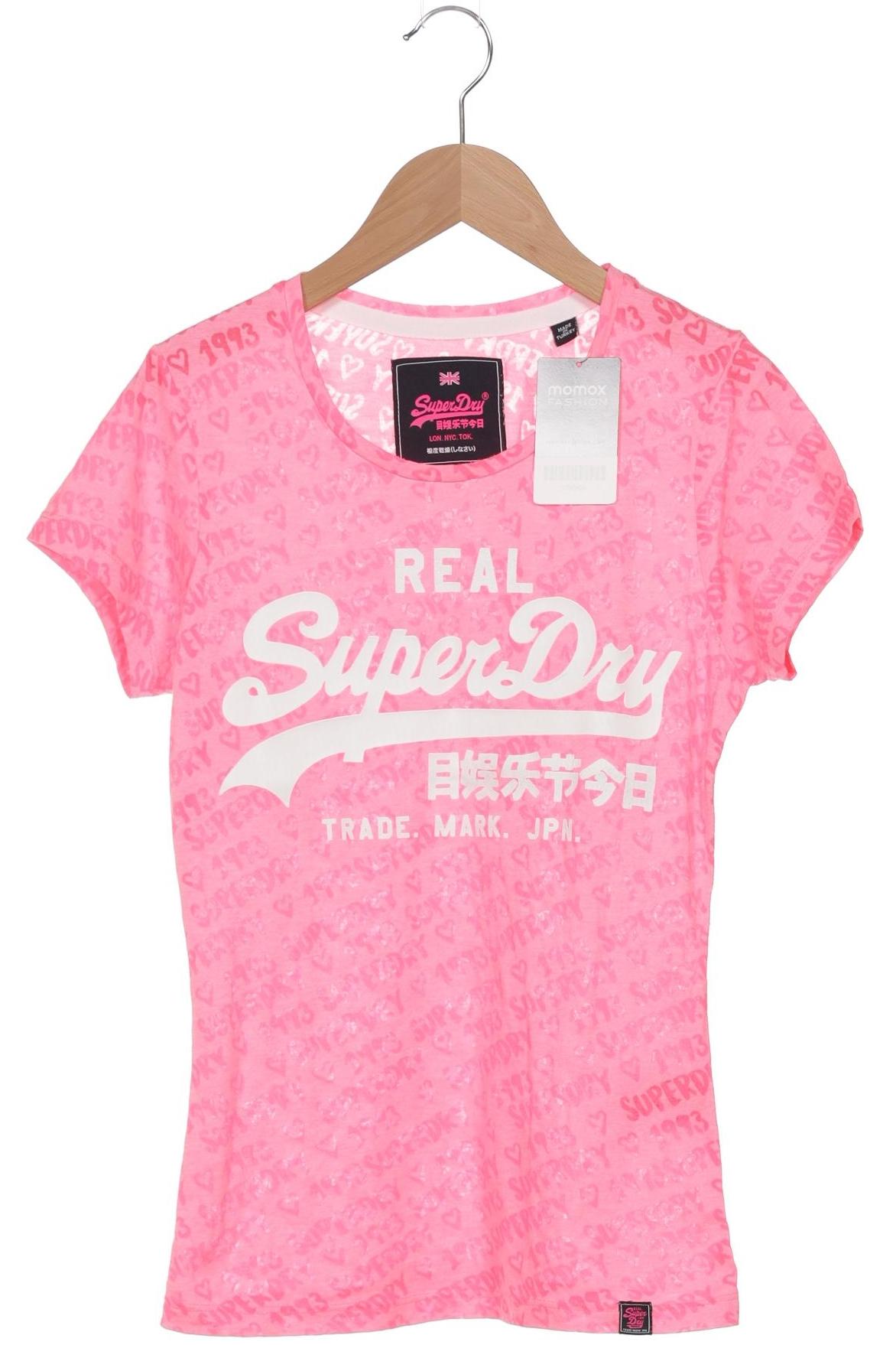 

Superdry Damen T-Shirt, pink, Gr. 38