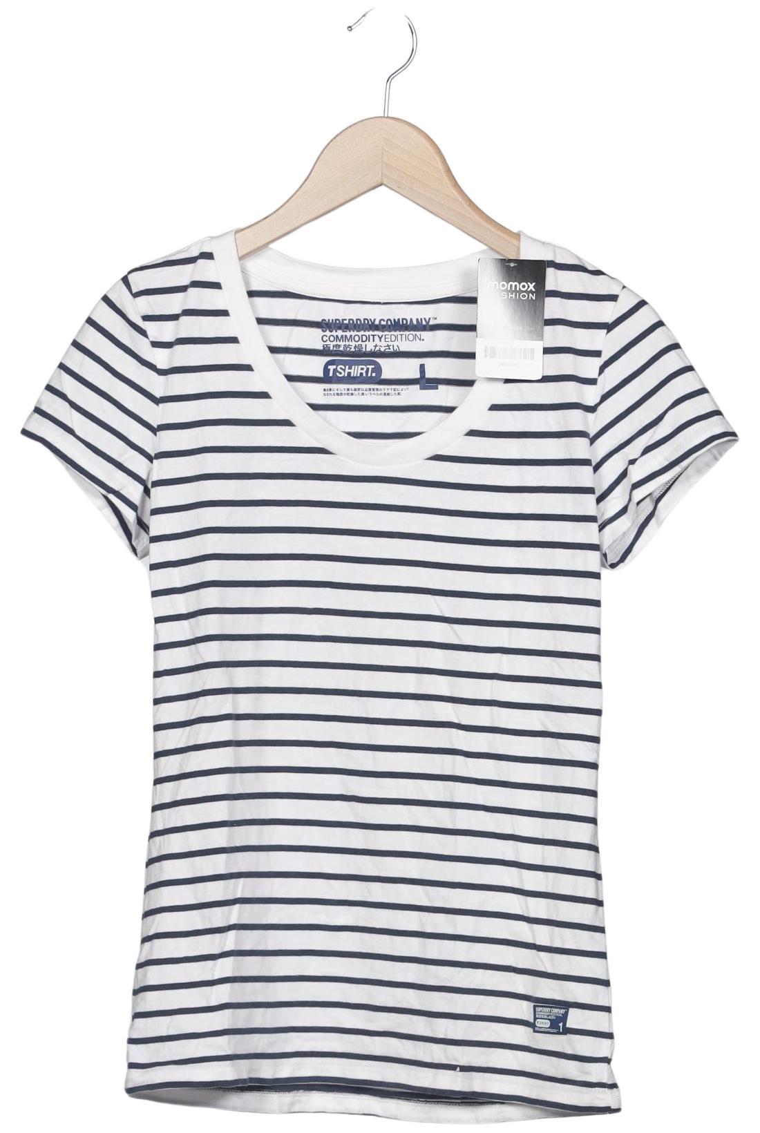 

Superdry Damen T-Shirt, weiß, Gr. 42