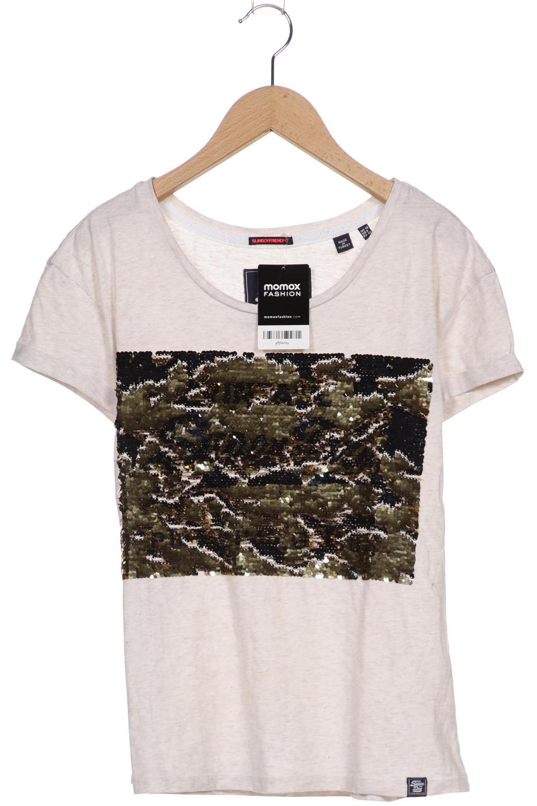 

Superdry Damen T-Shirt, beige