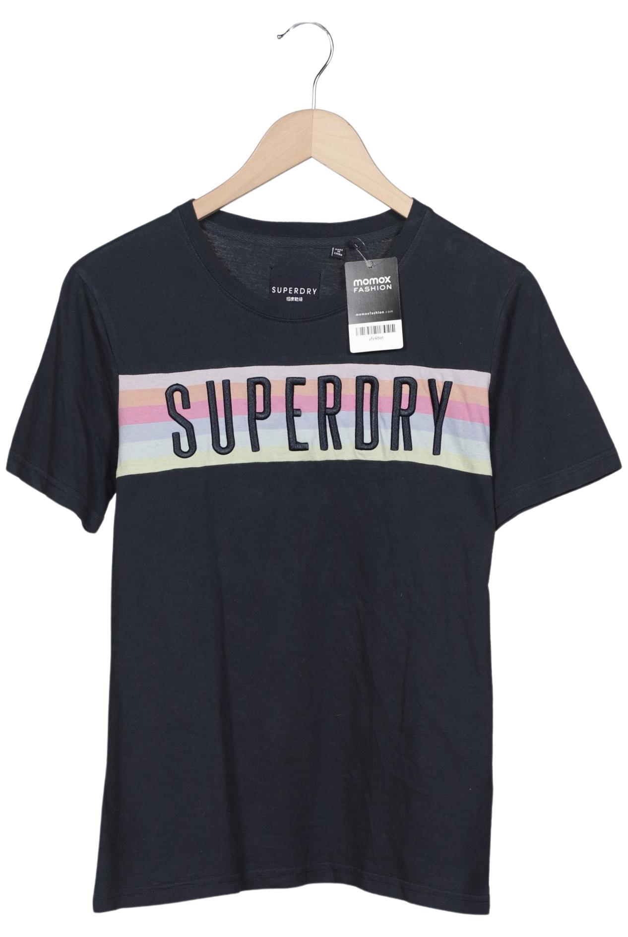 

Superdry Damen T-Shirt, marineblau, Gr. 40