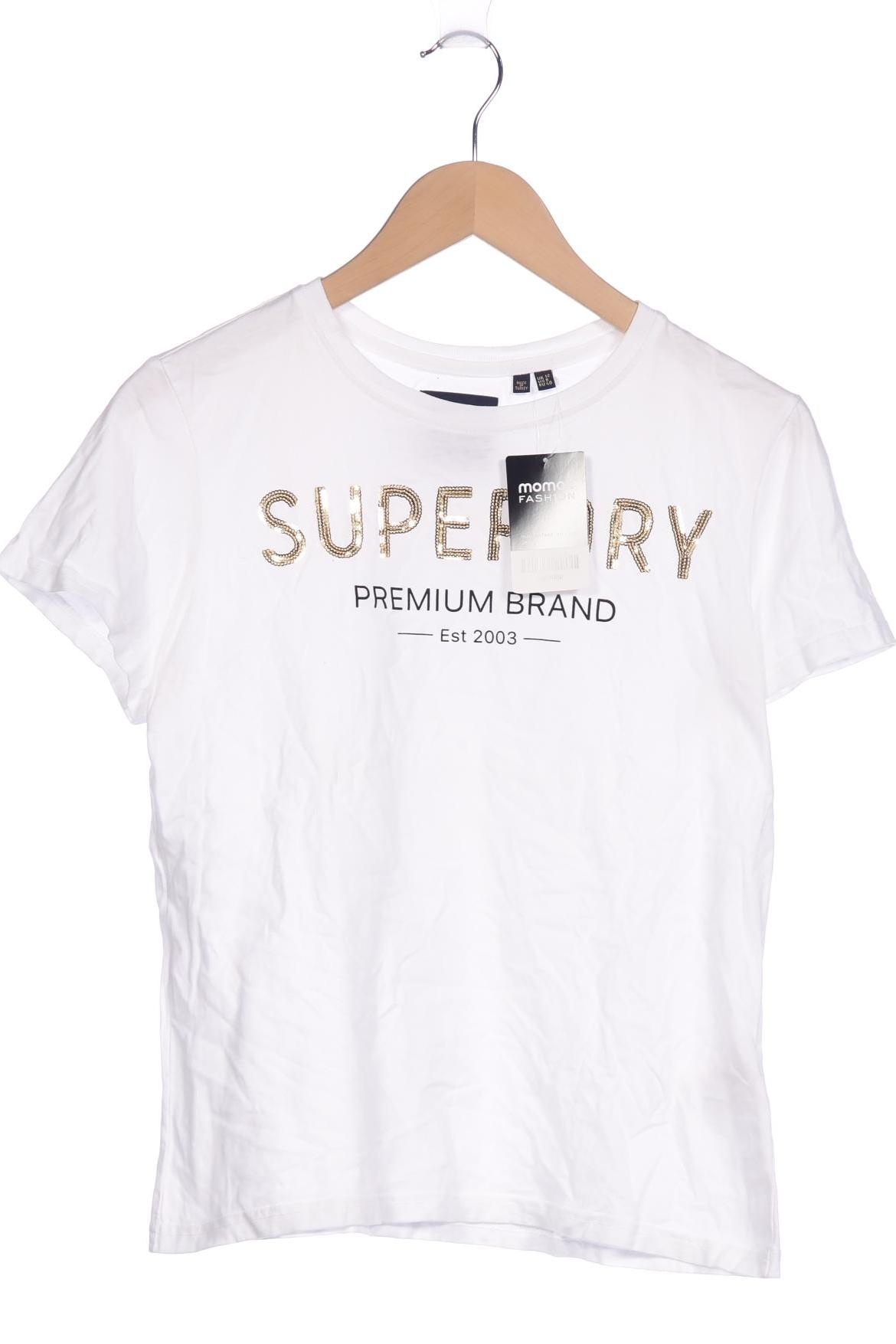

Superdry Damen T-Shirt, weiß, Gr. 40