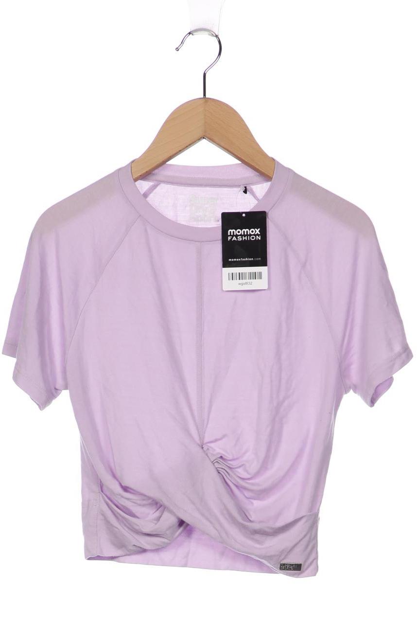 

Superdry Damen T-Shirt, flieder, Gr. 36