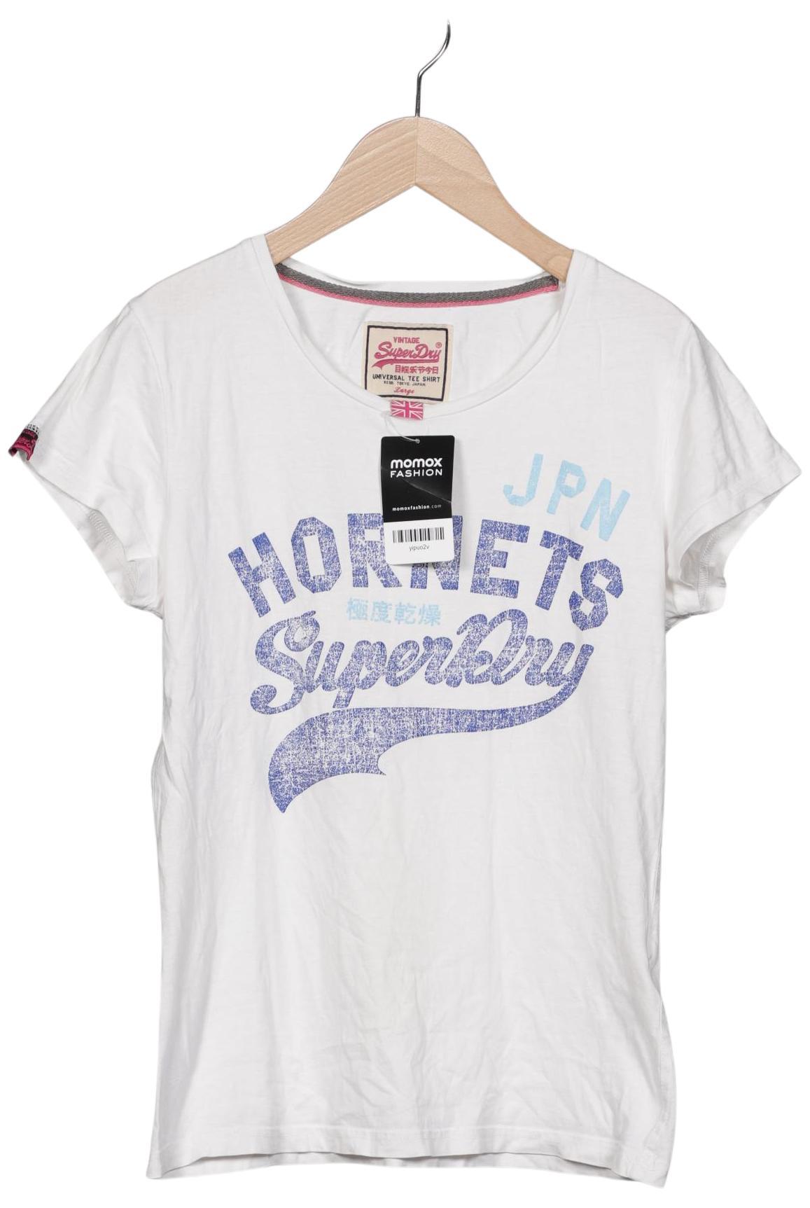 

Superdry Damen T-Shirt, weiß, Gr. 42