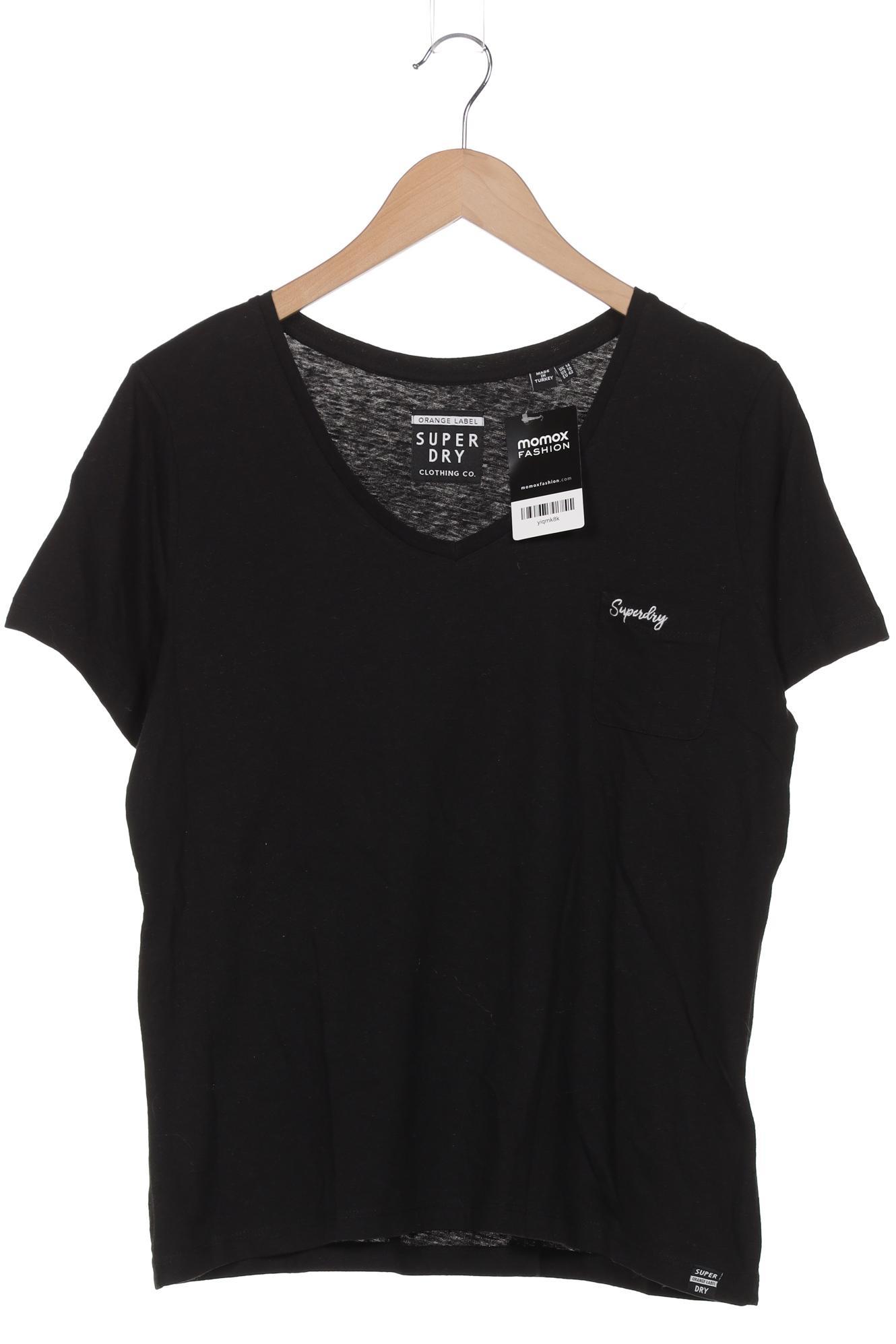 

Superdry Damen T-Shirt, schwarz, Gr. 42