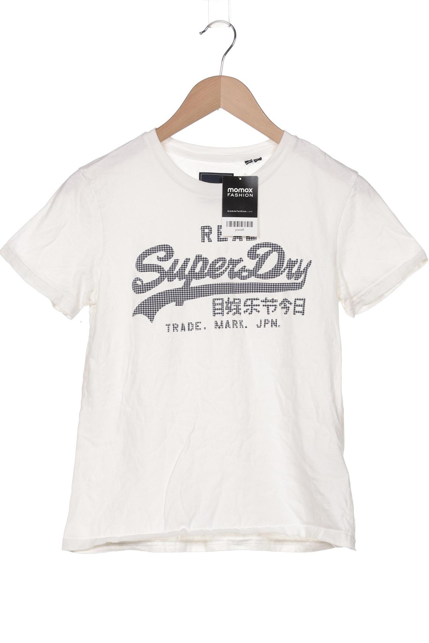 

Superdry Damen T-Shirt, weiß, Gr. 38