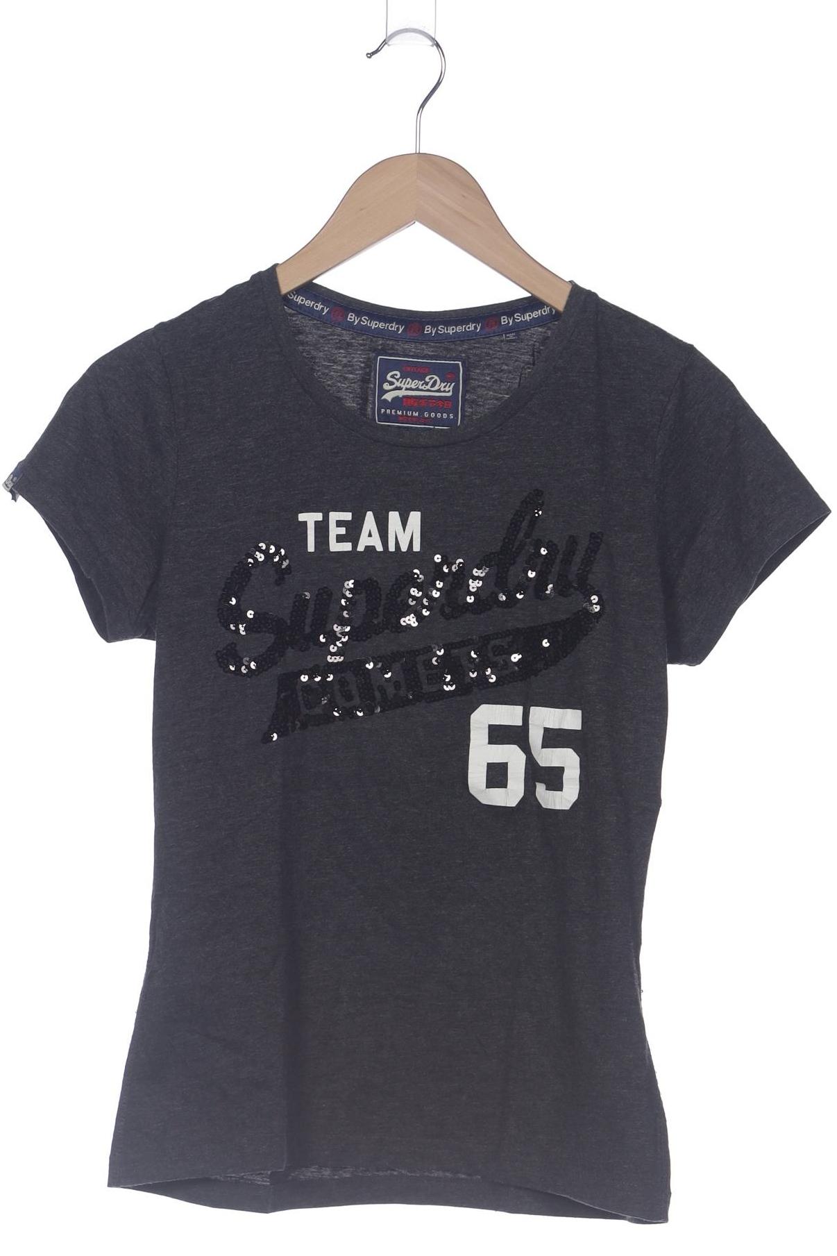 

Superdry Damen T-Shirt, grau, Gr. 42