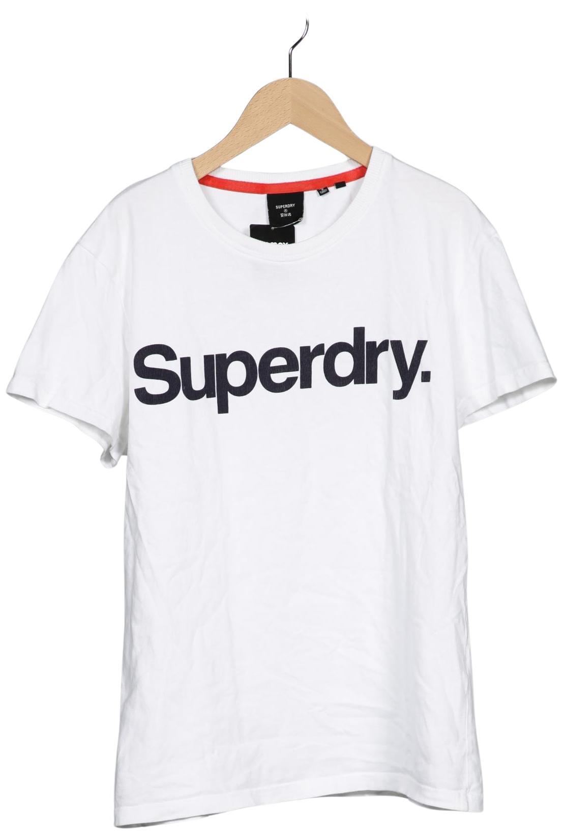 

Superdry Damen T-Shirt, weiß, Gr. 42