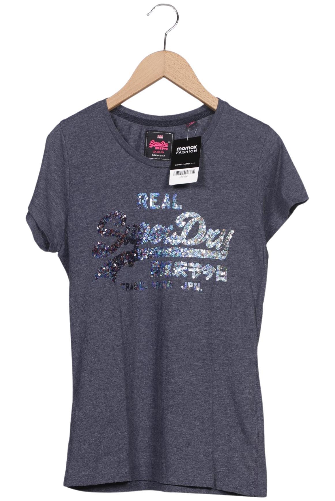 

Superdry Damen T-Shirt, marineblau, Gr. 38