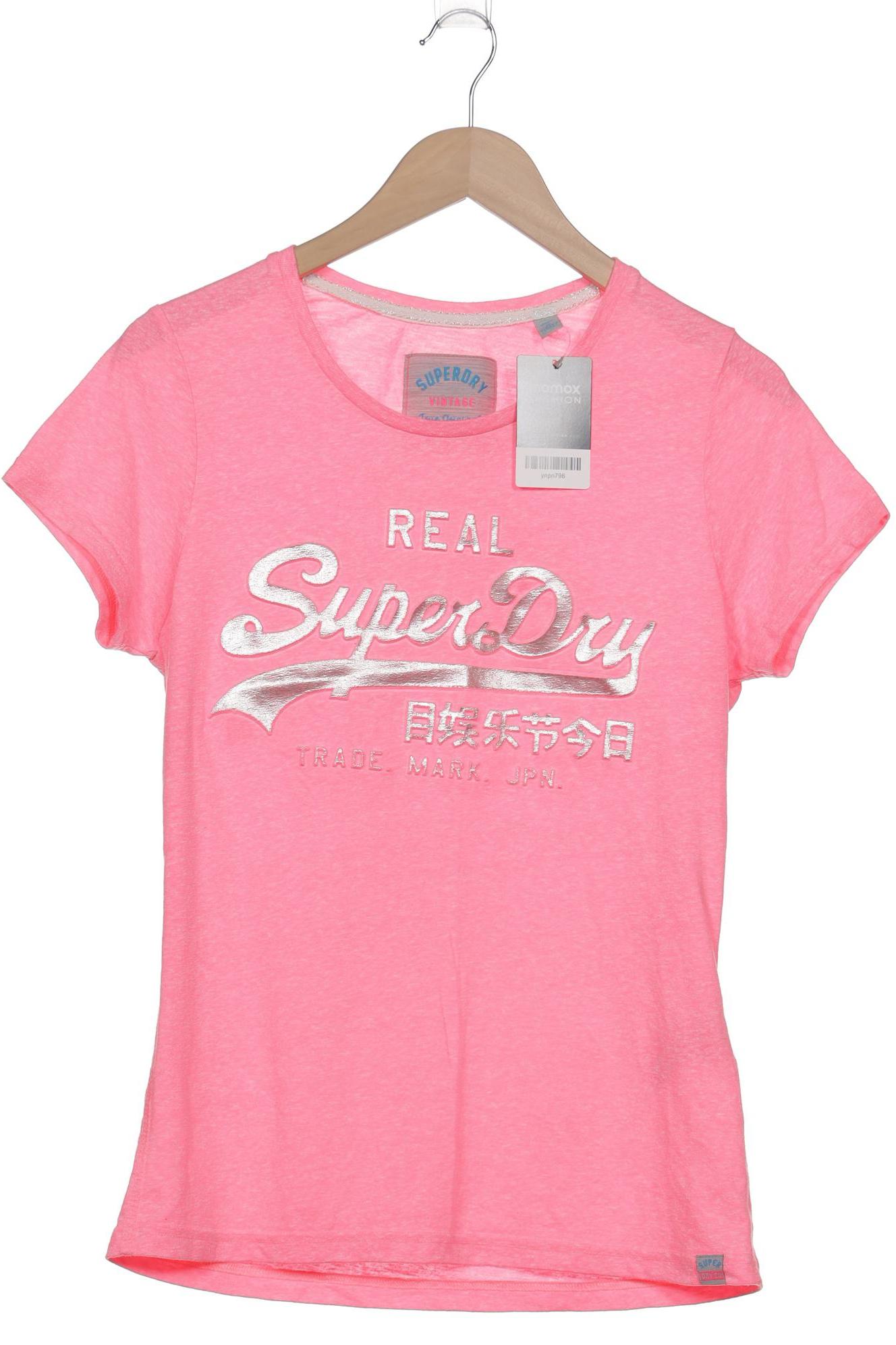 

Superdry Damen T-Shirt, pink, Gr. 42