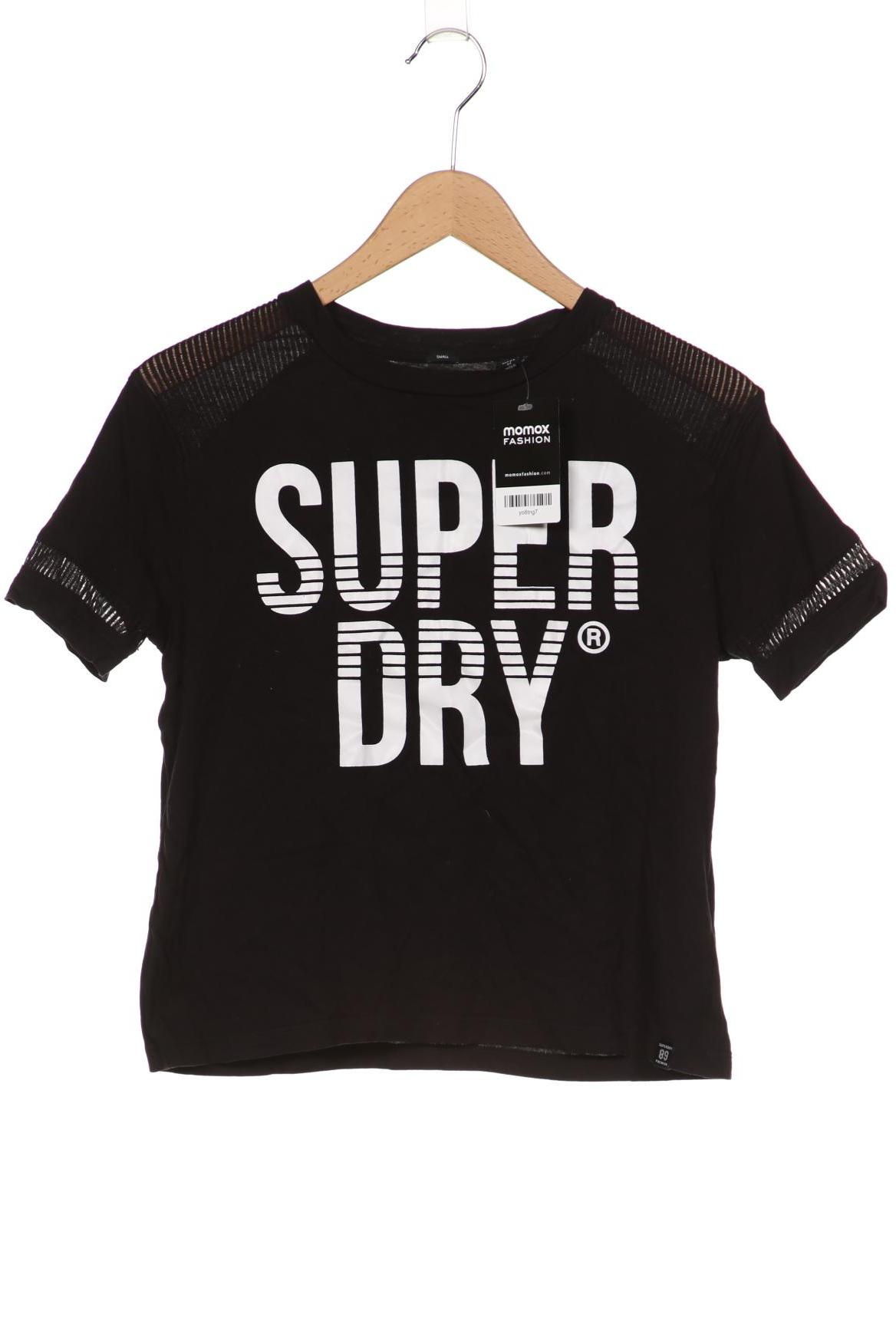 

Superdry Damen T-Shirt, schwarz