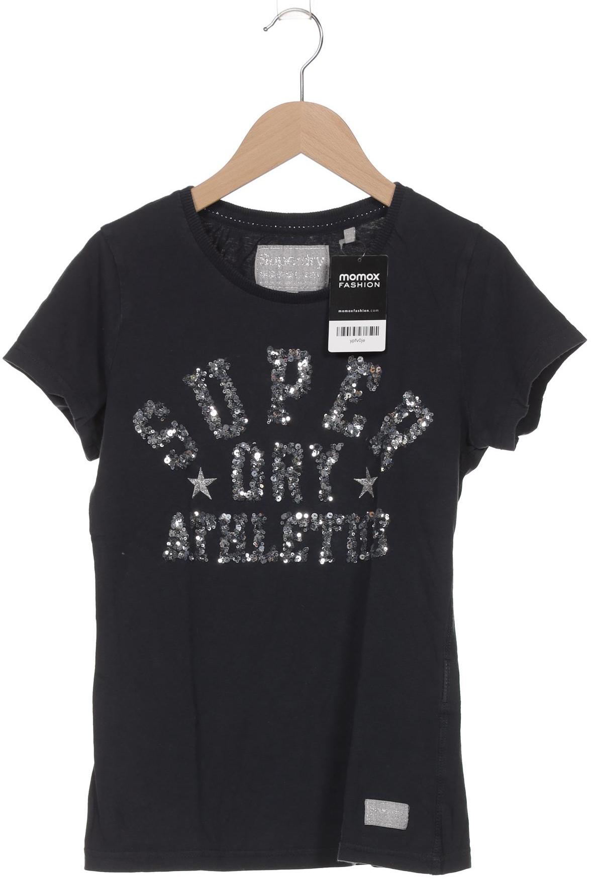 

Superdry Damen T-Shirt, marineblau, Gr. 38