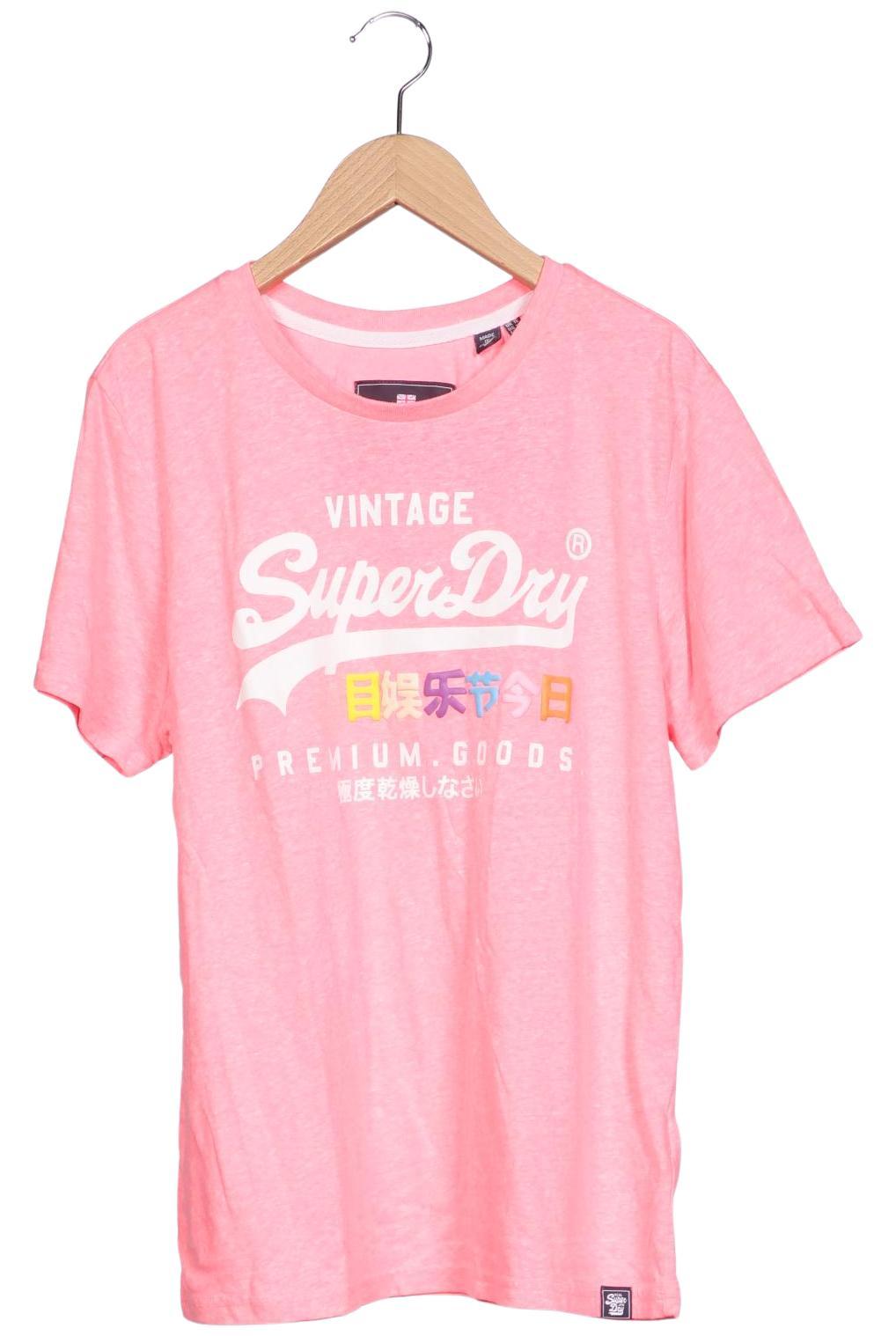 

Superdry Damen T-Shirt, pink, Gr. 44
