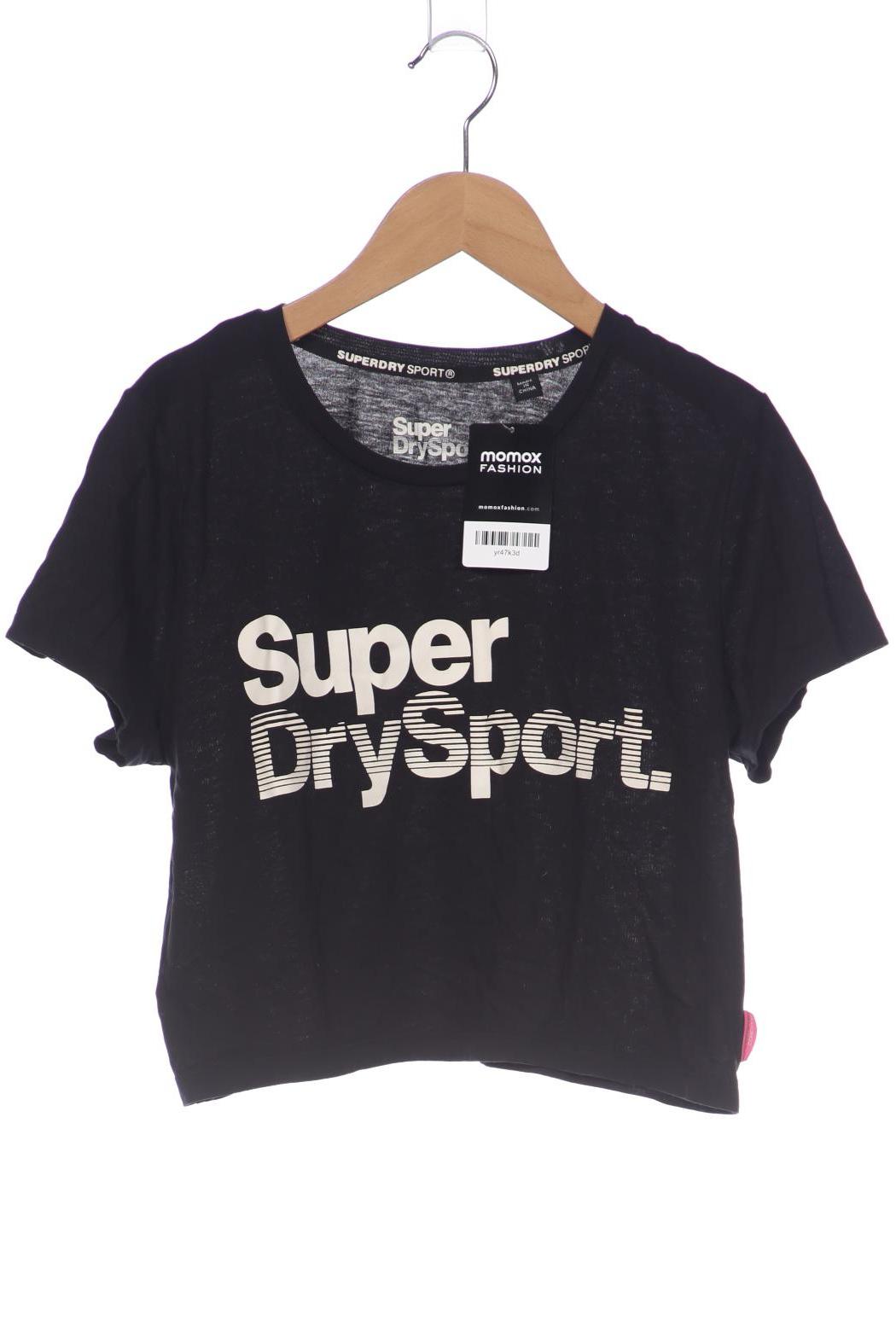 

Superdry Damen T-Shirt, schwarz, Gr. 36