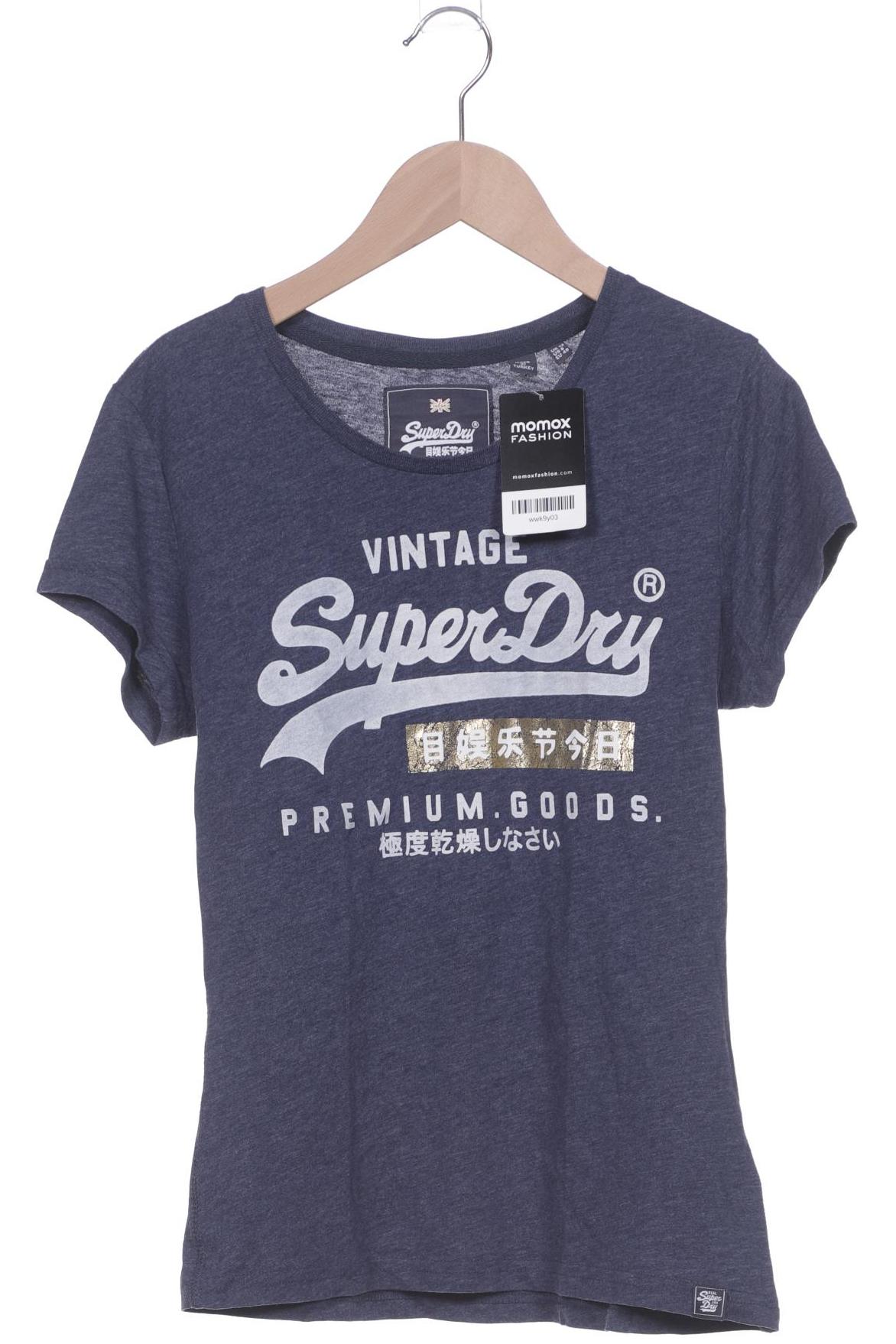 

Superdry Damen T-Shirt, marineblau, Gr. 40