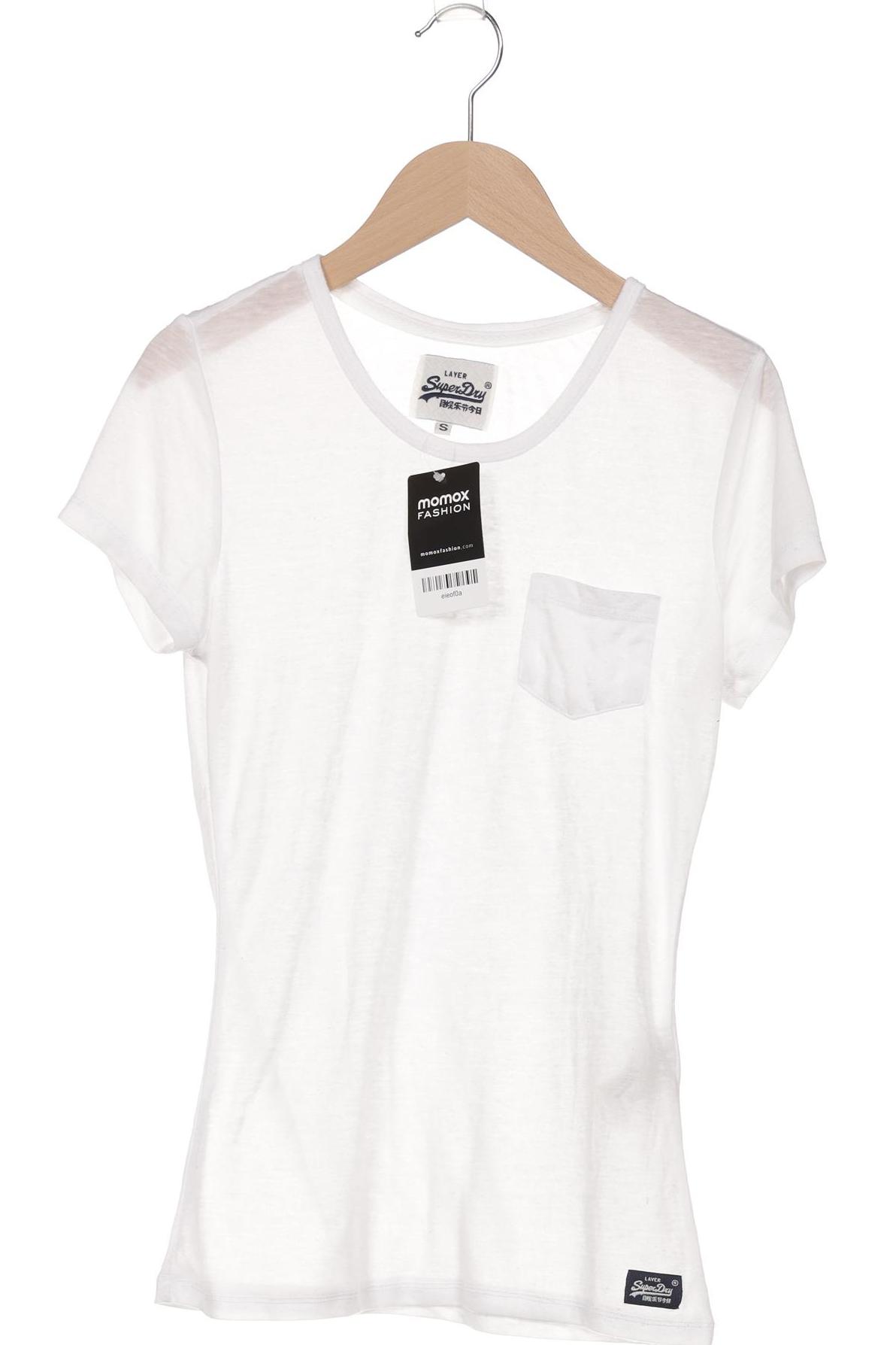 

Superdry Damen T-Shirt, weiß, Gr. 36