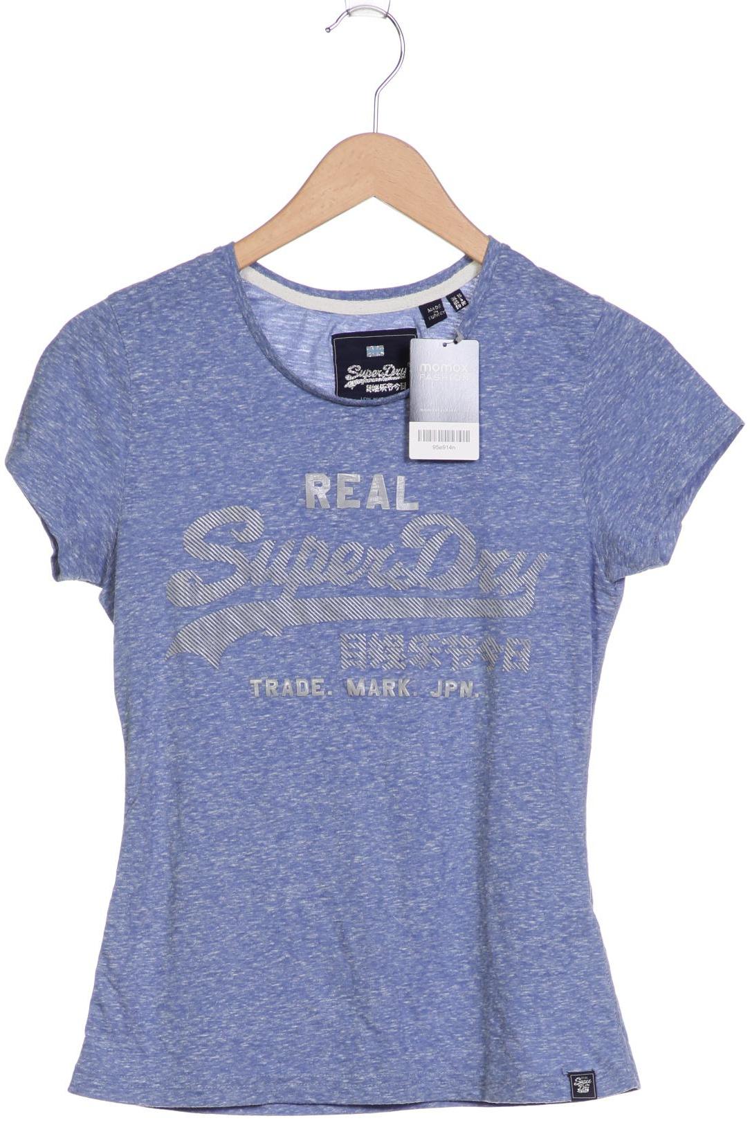 

Superdry Damen T-Shirt, blau, Gr. 38