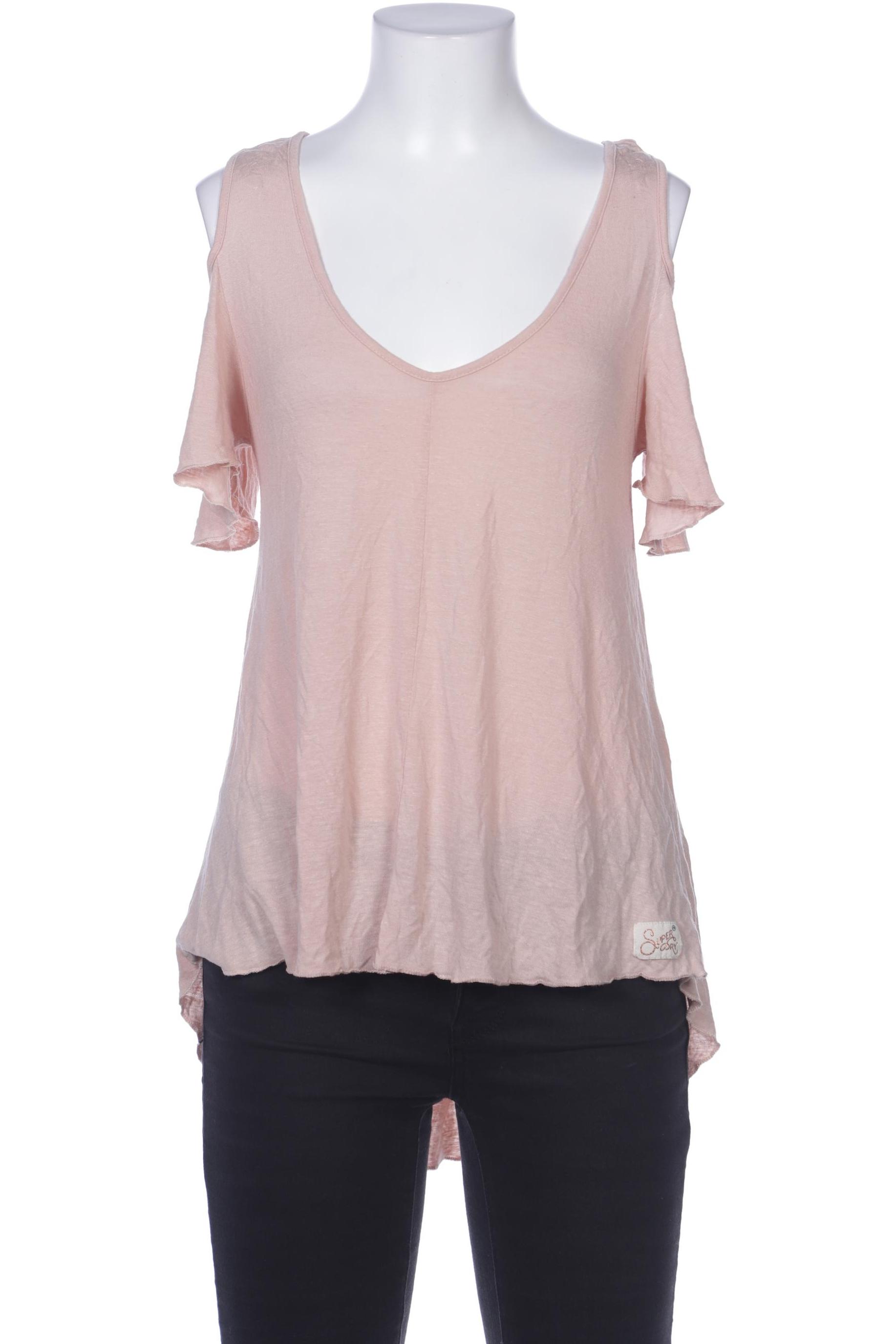 

Superdry Damen T-Shirt, pink, Gr. 34
