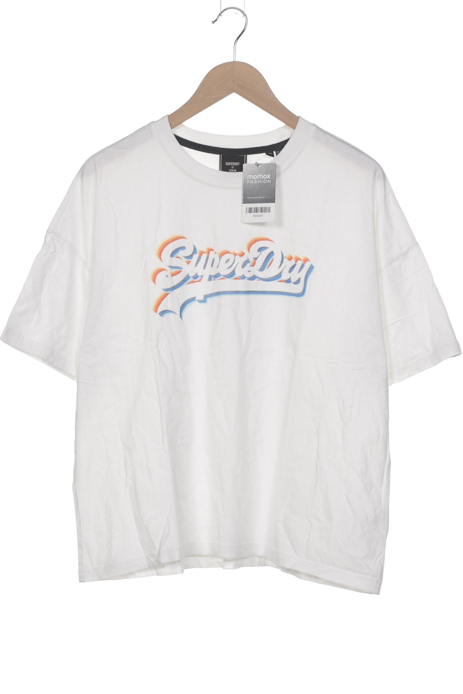 

Superdry Damen T-Shirt, weiß, Gr. 44