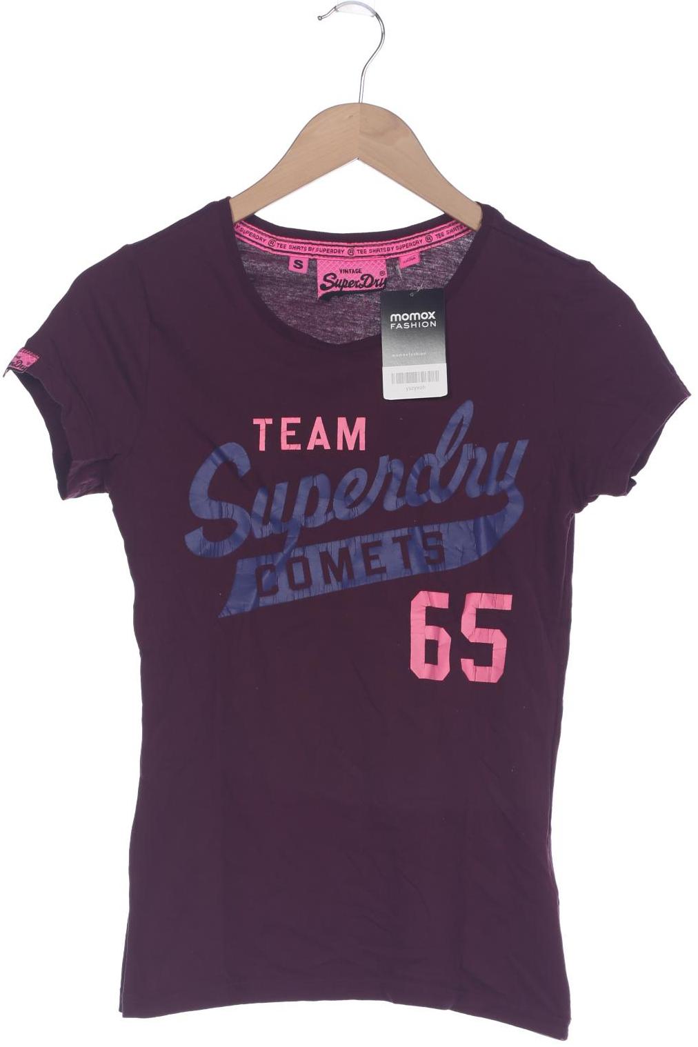 

Superdry Damen T-Shirt, bordeaux