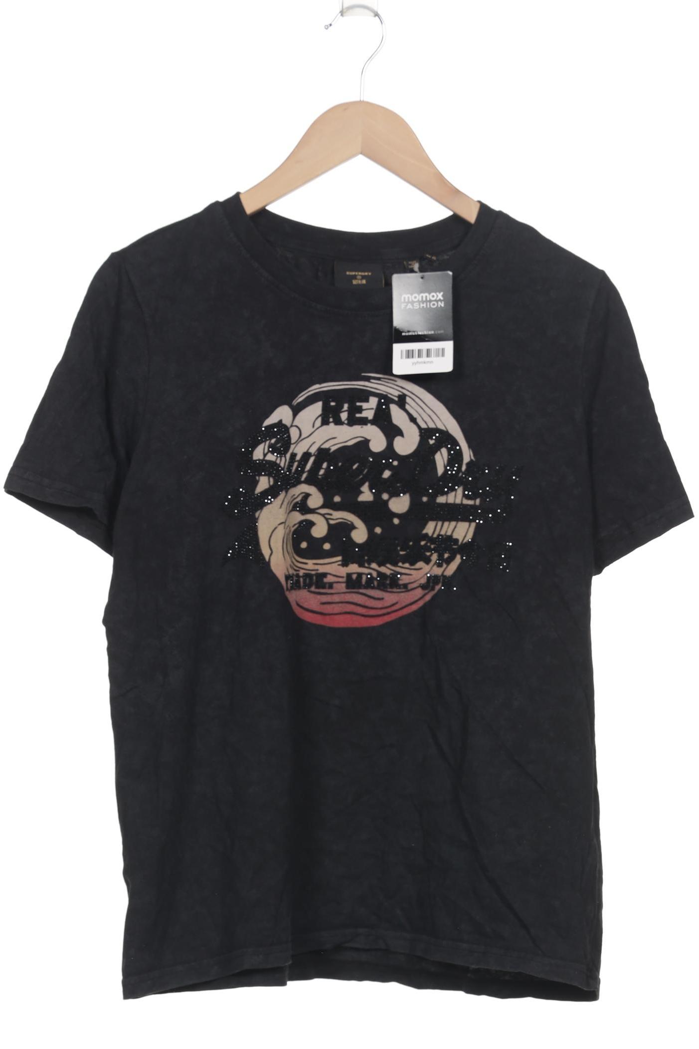 

Superdry Damen T-Shirt, grau, Gr. 42