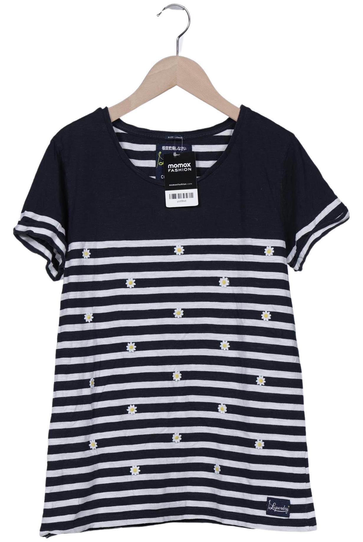

Superdry Damen T-Shirt, marineblau, Gr. 42