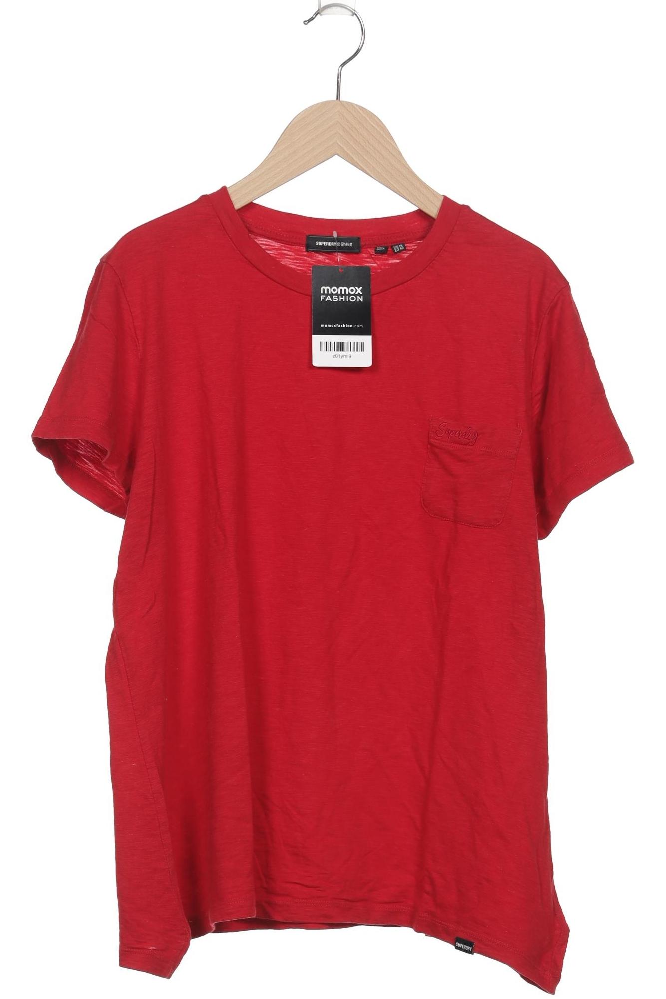 

Superdry Damen T-Shirt, rot, Gr. 42