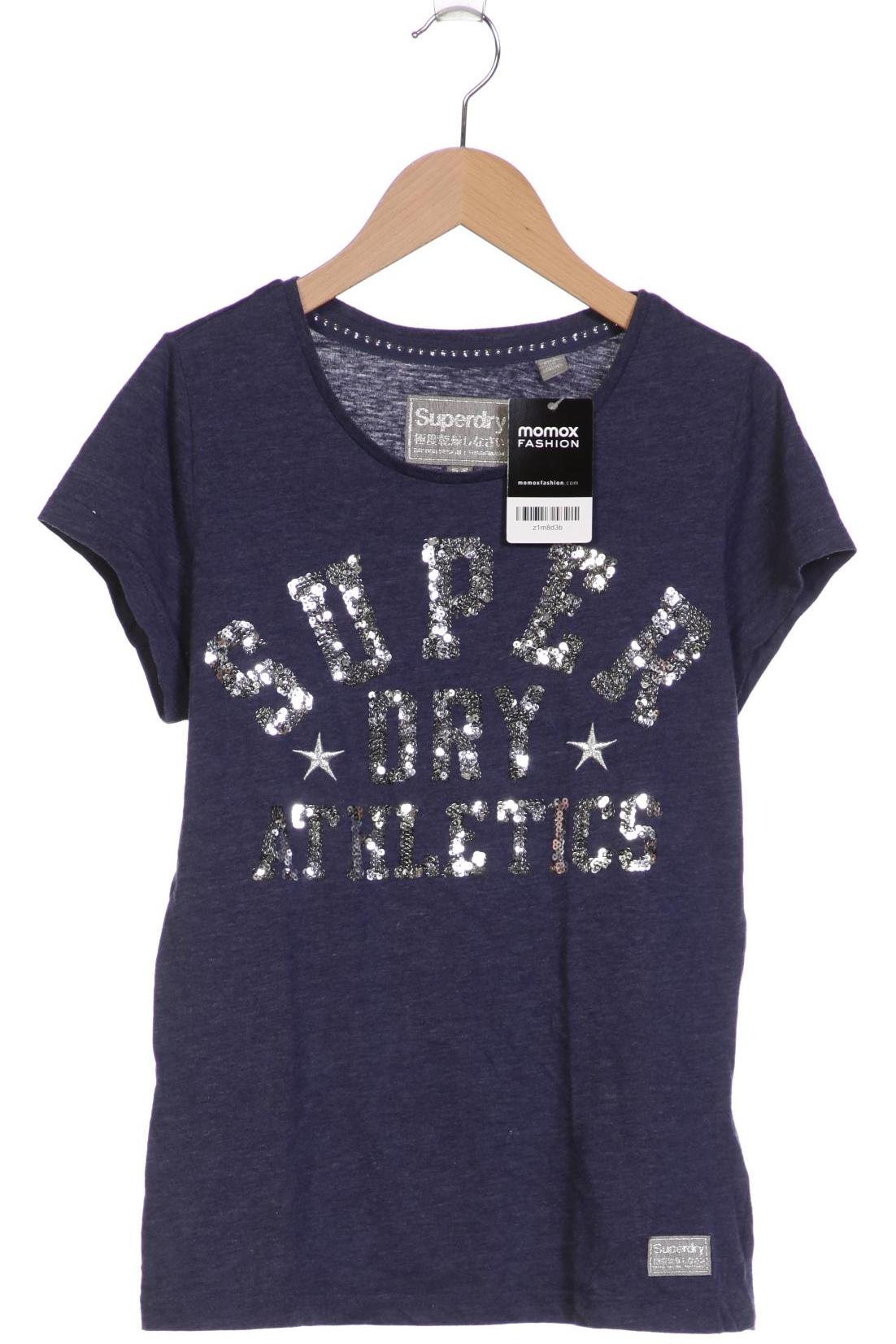 

Superdry Damen T-Shirt, marineblau, Gr. 38