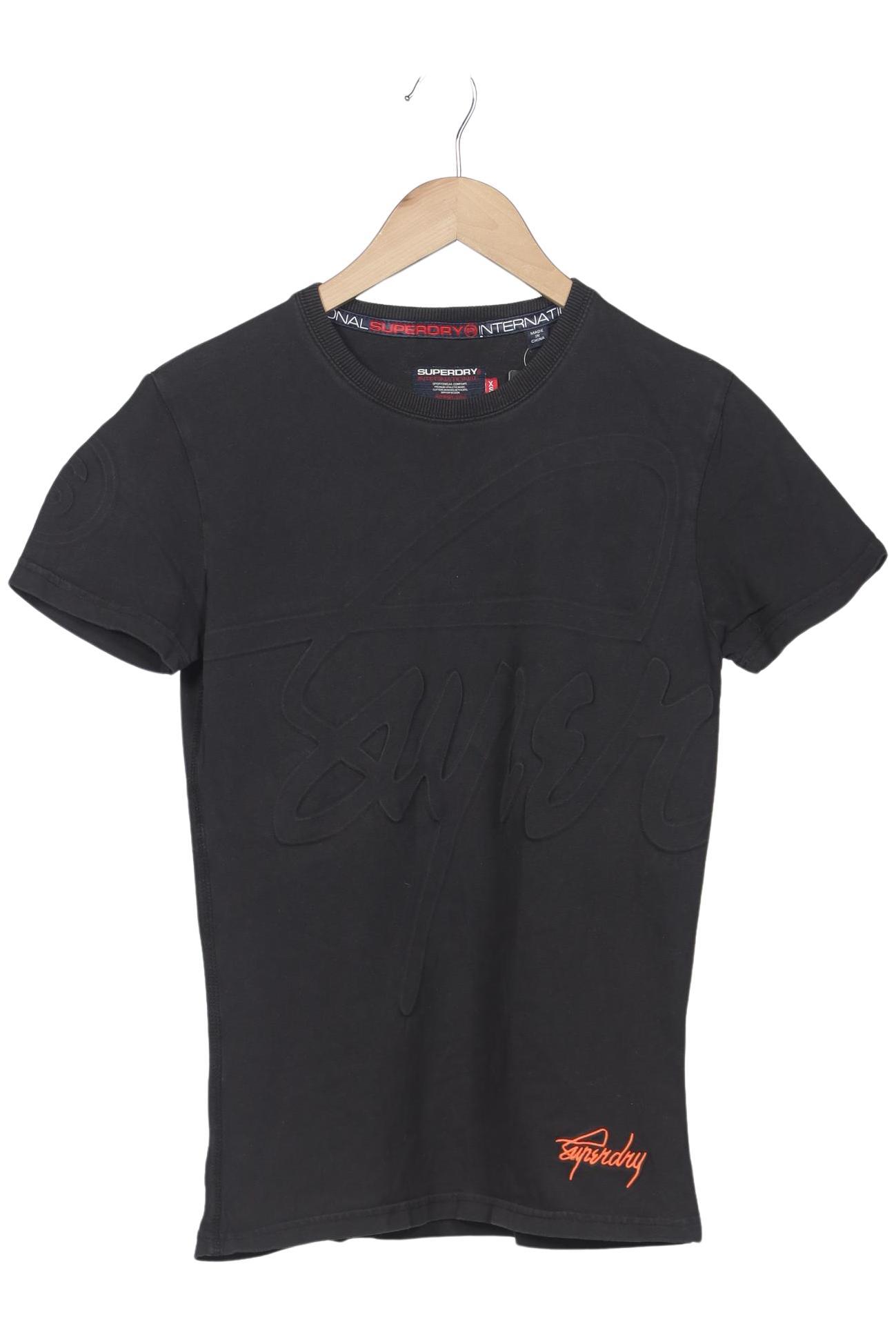 

Superdry Damen T-Shirt, schwarz, Gr. 34