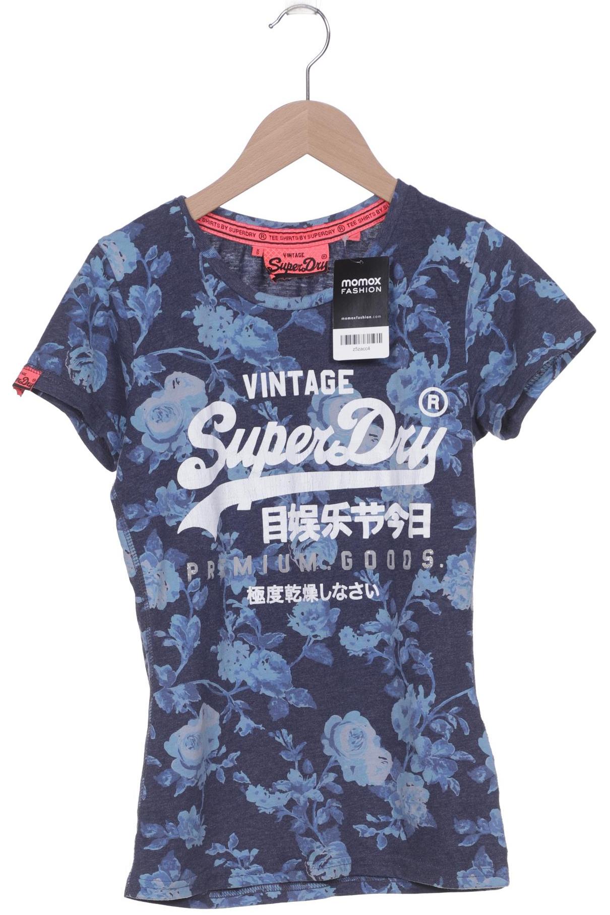 

Superdry Damen T-Shirt, marineblau