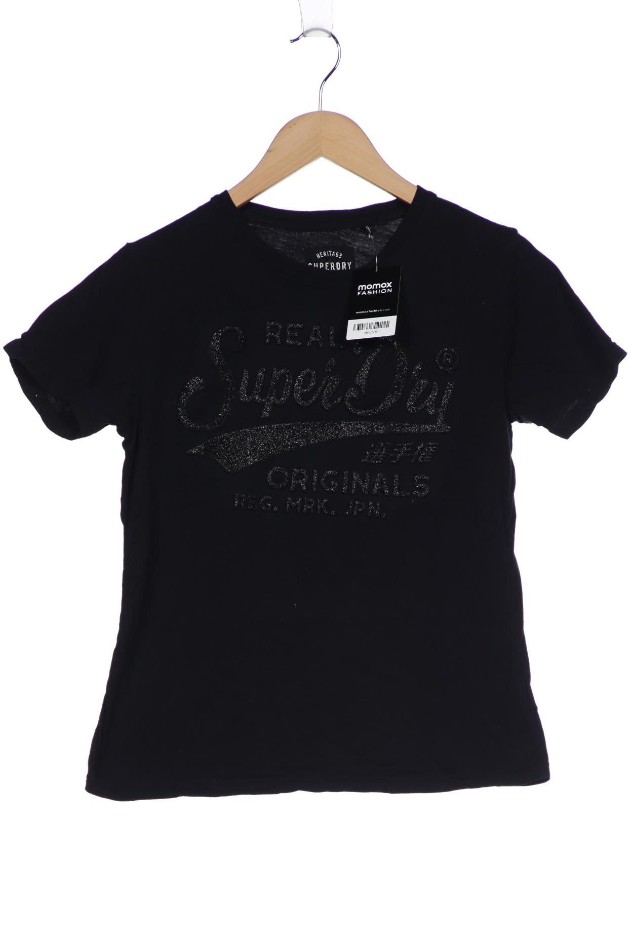

Superdry Damen T-Shirt, schwarz