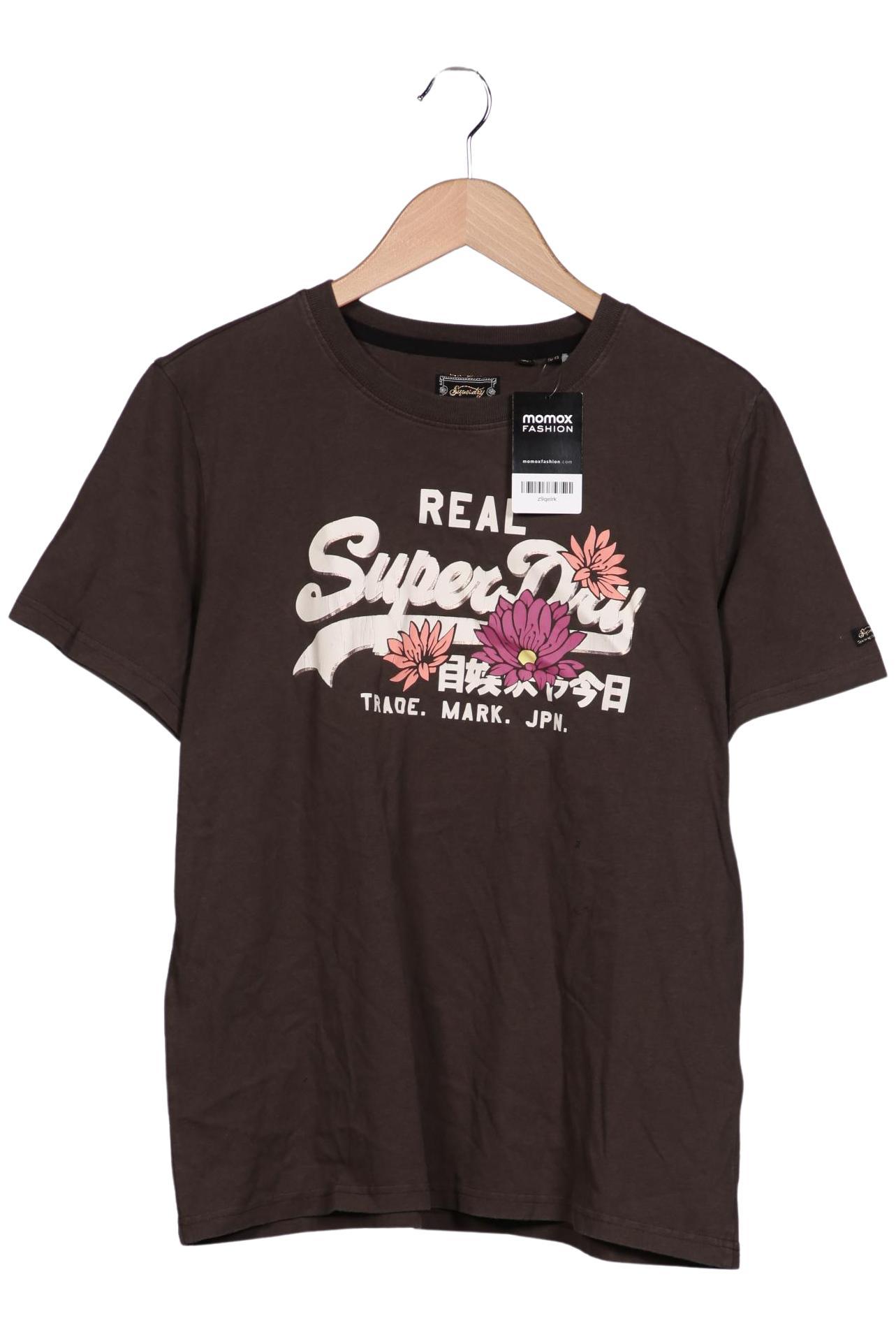 

Superdry Damen T-Shirt, grau, Gr. 42